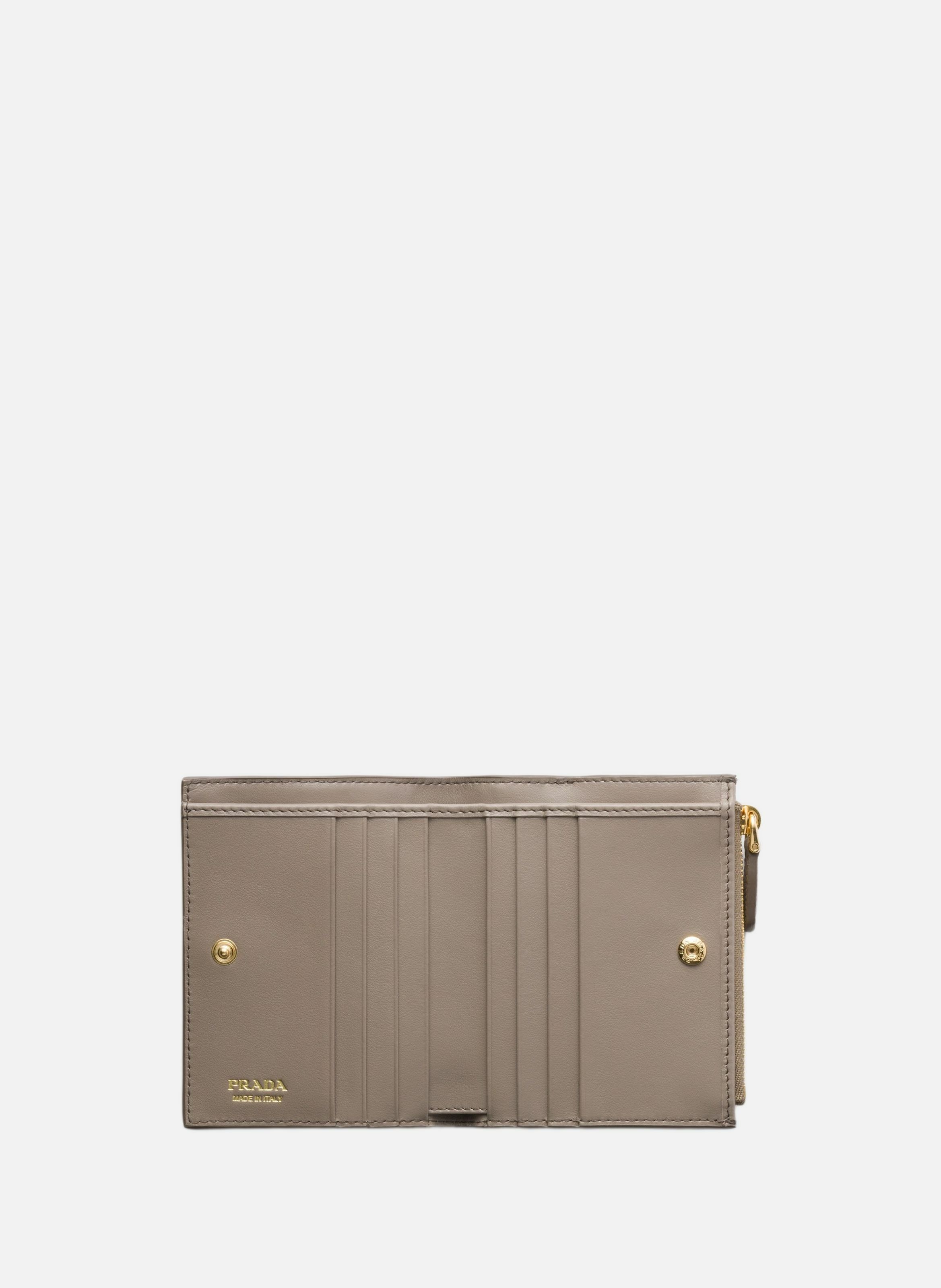 Petit portefeuille en cuir PRADA 