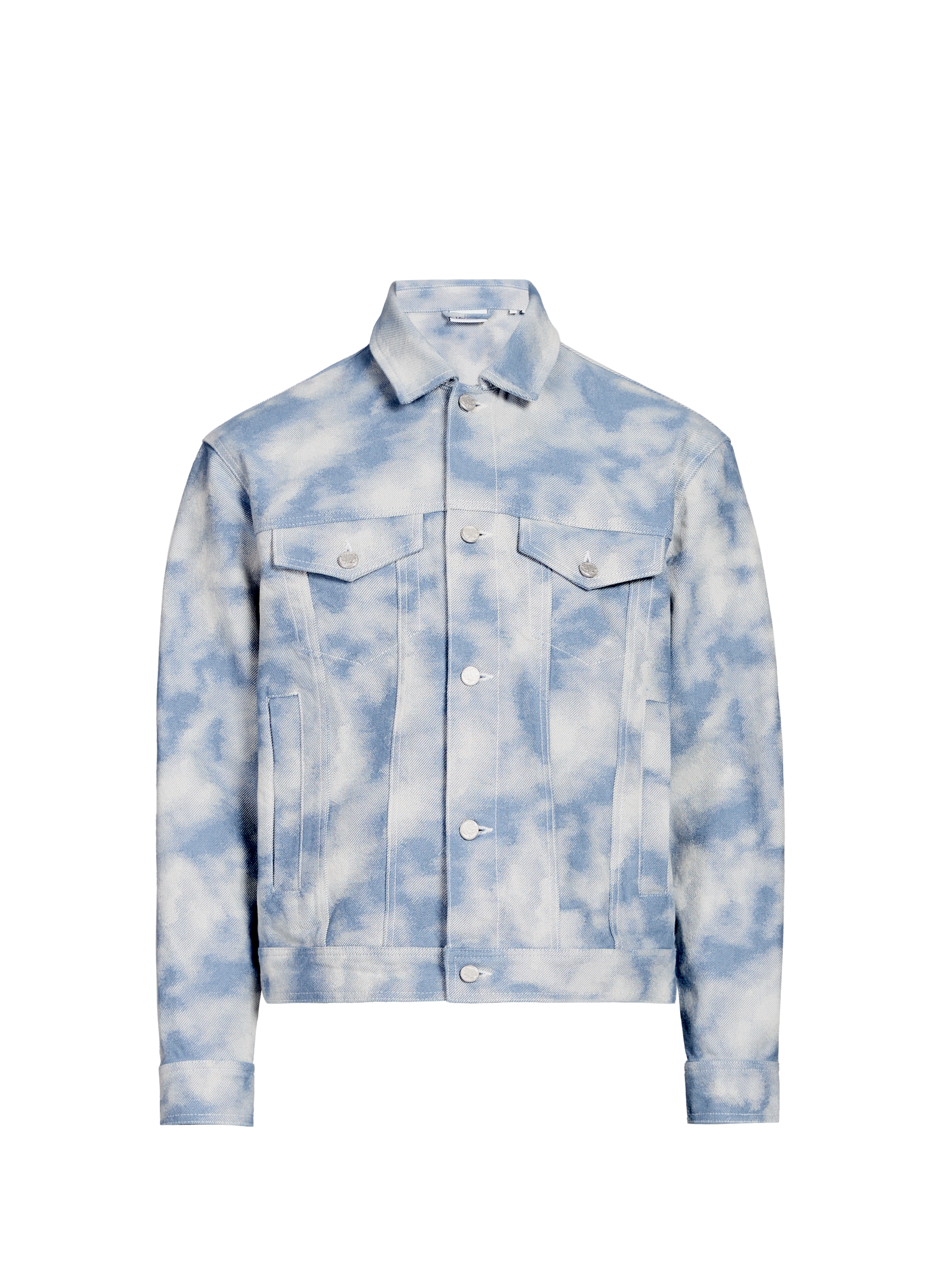 Veste Rally Cloud Denim en coton mélangé LES DEUX Bleu