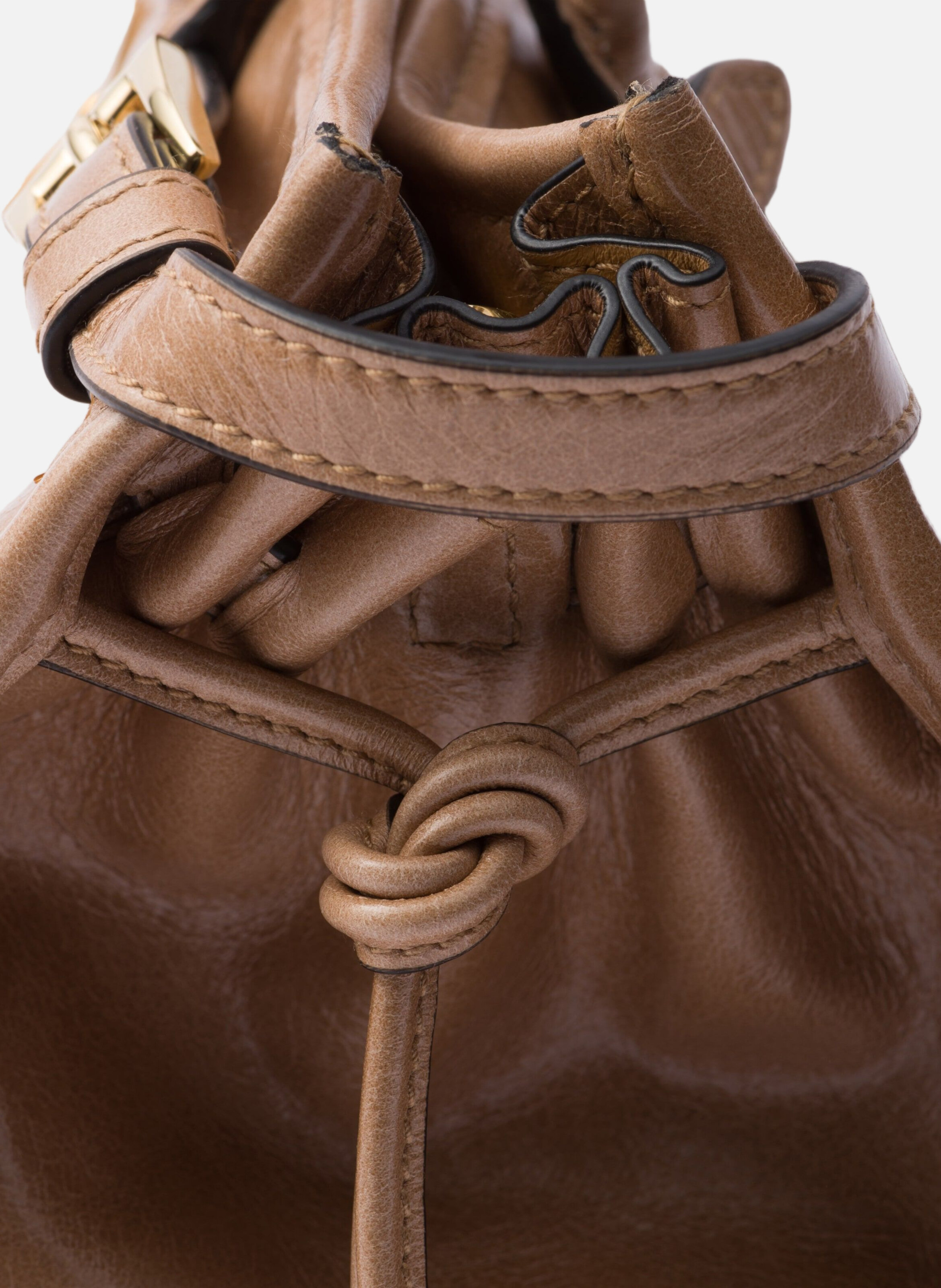 Sac à main prada bonnie en cuir PRADA Rose