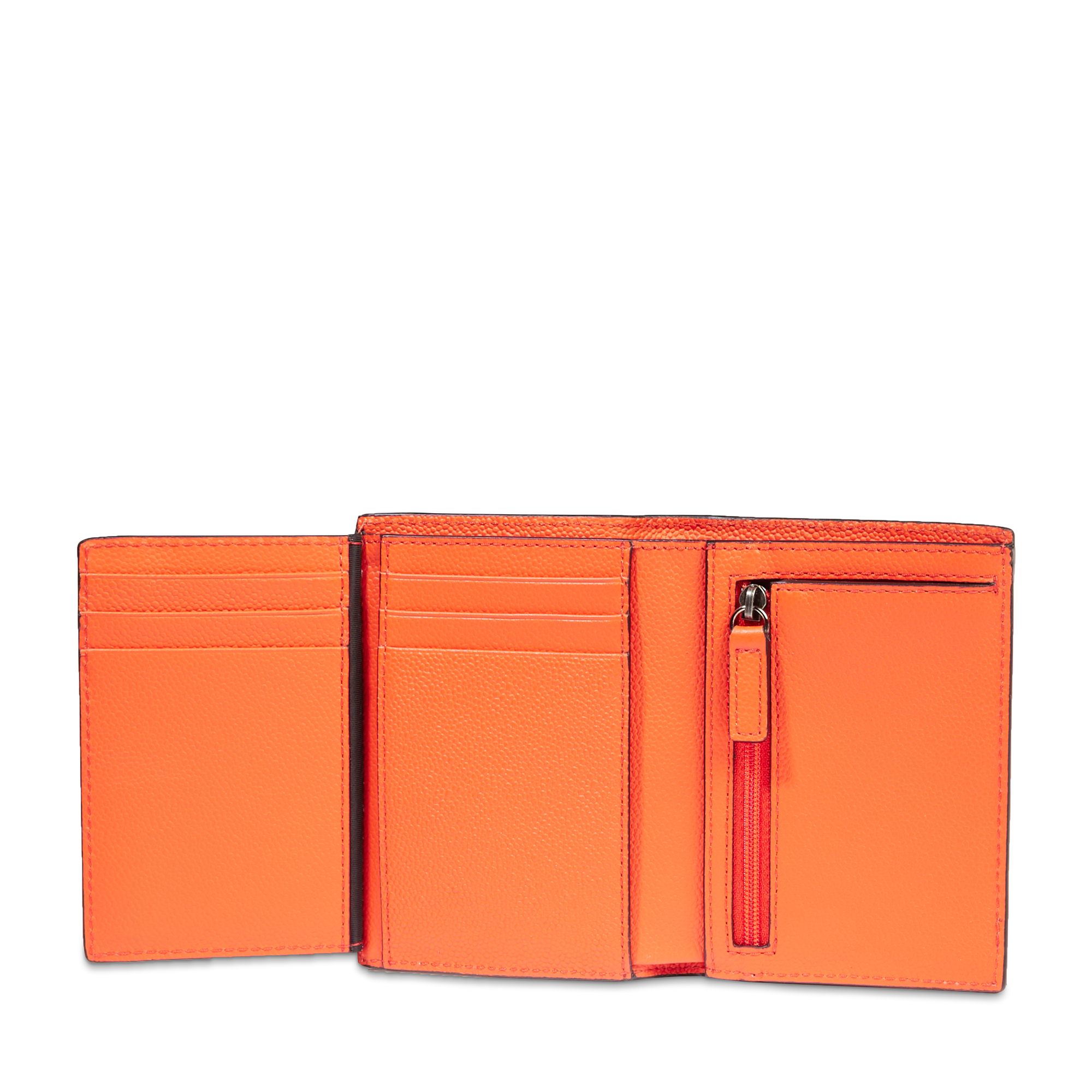 Portefeuille européen charlie de lancel en cuir LANCEL Orange