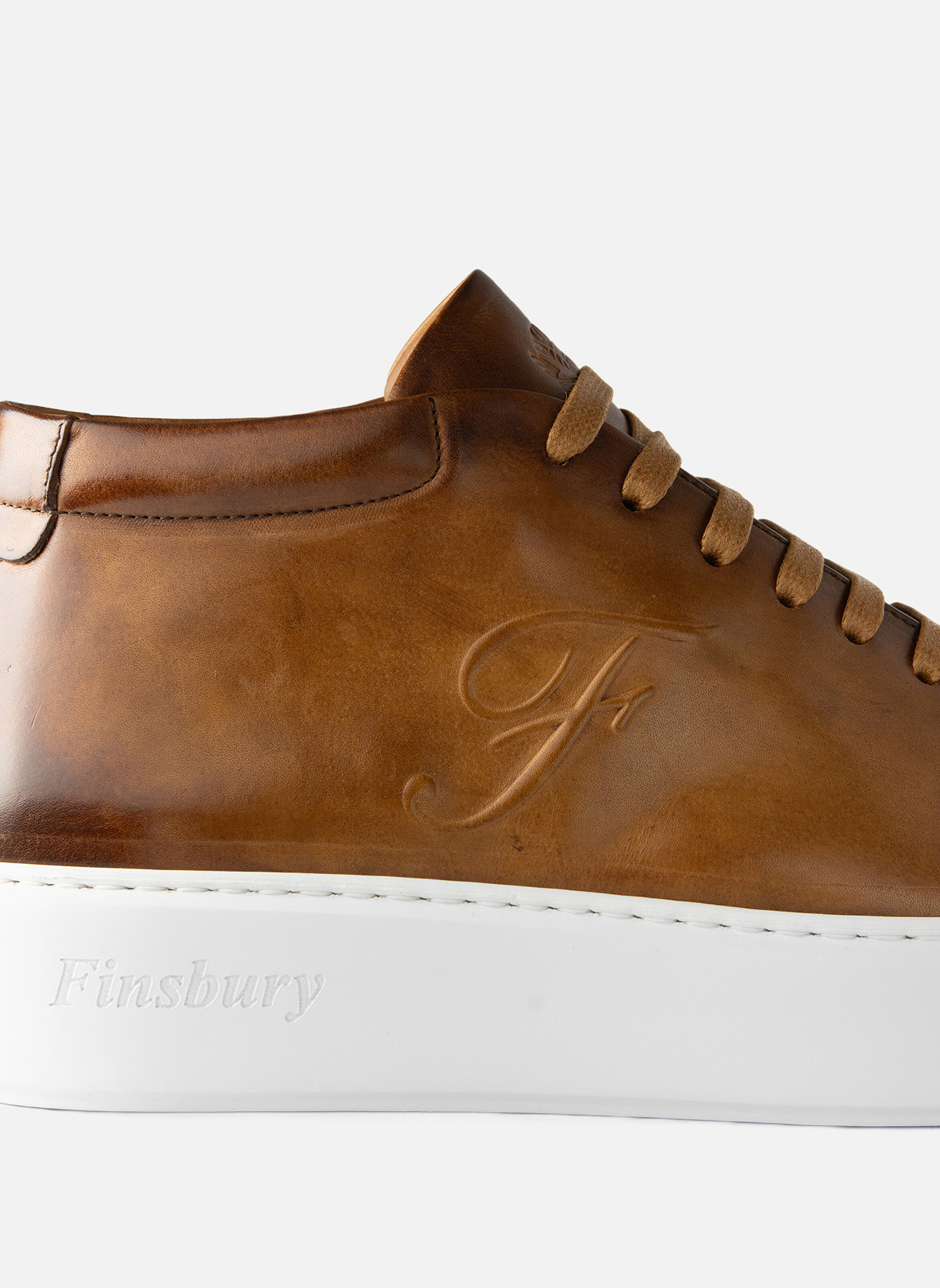 Sneakers montante modena FINSBURY Marron