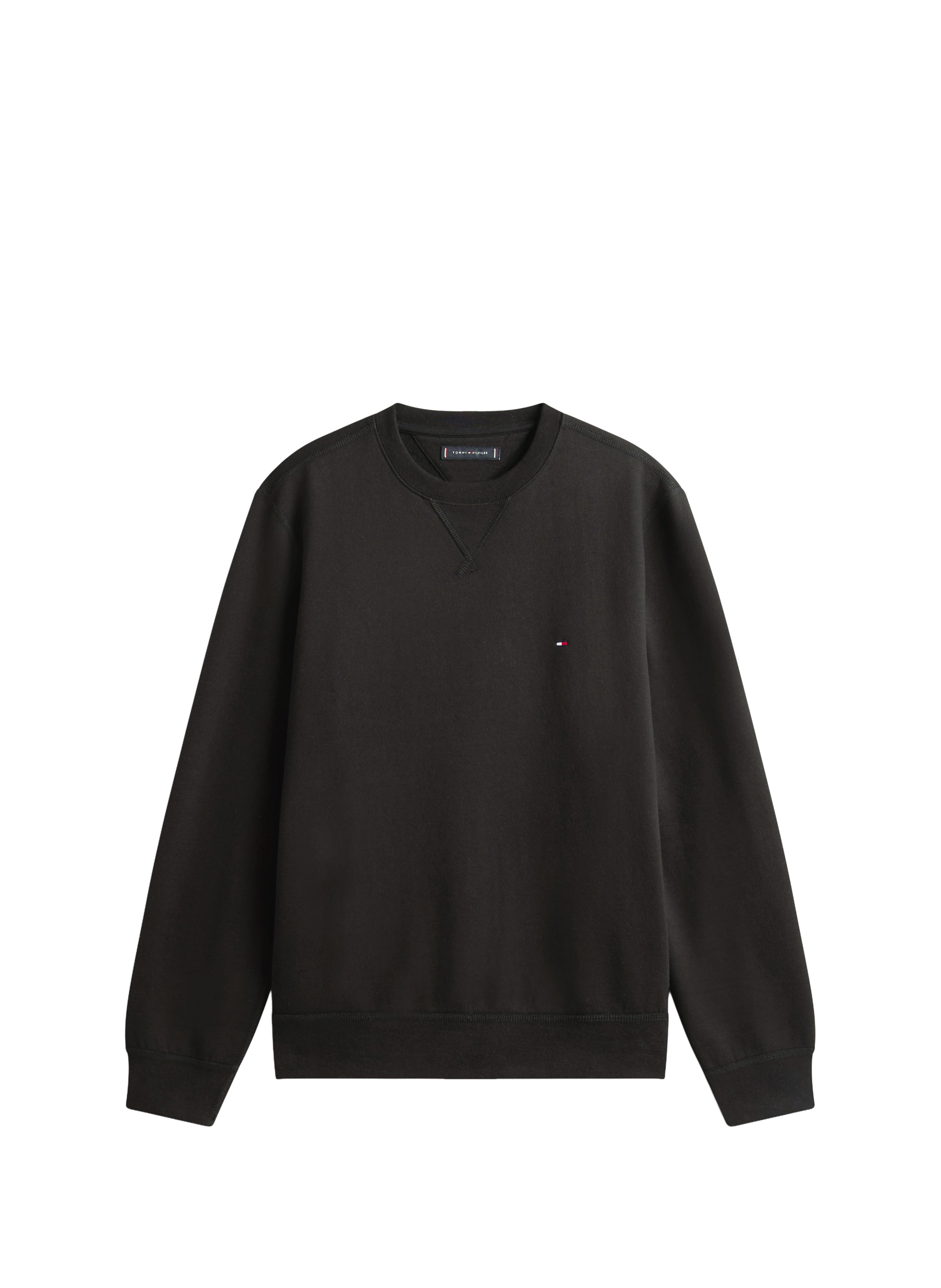 TOMMY HILFIGER Sweatshirt en coton mélangé Noir
