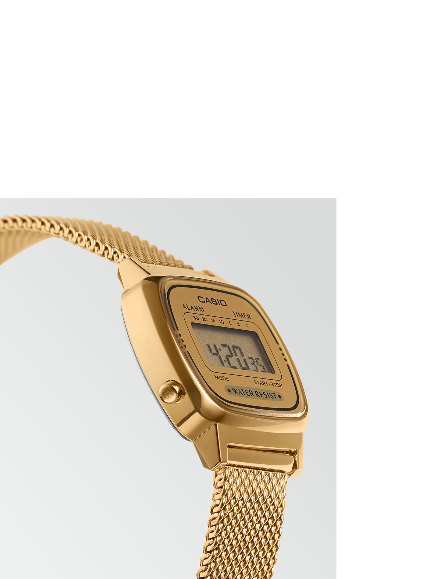 Montre quartz analogique Vintage CASIO Noir