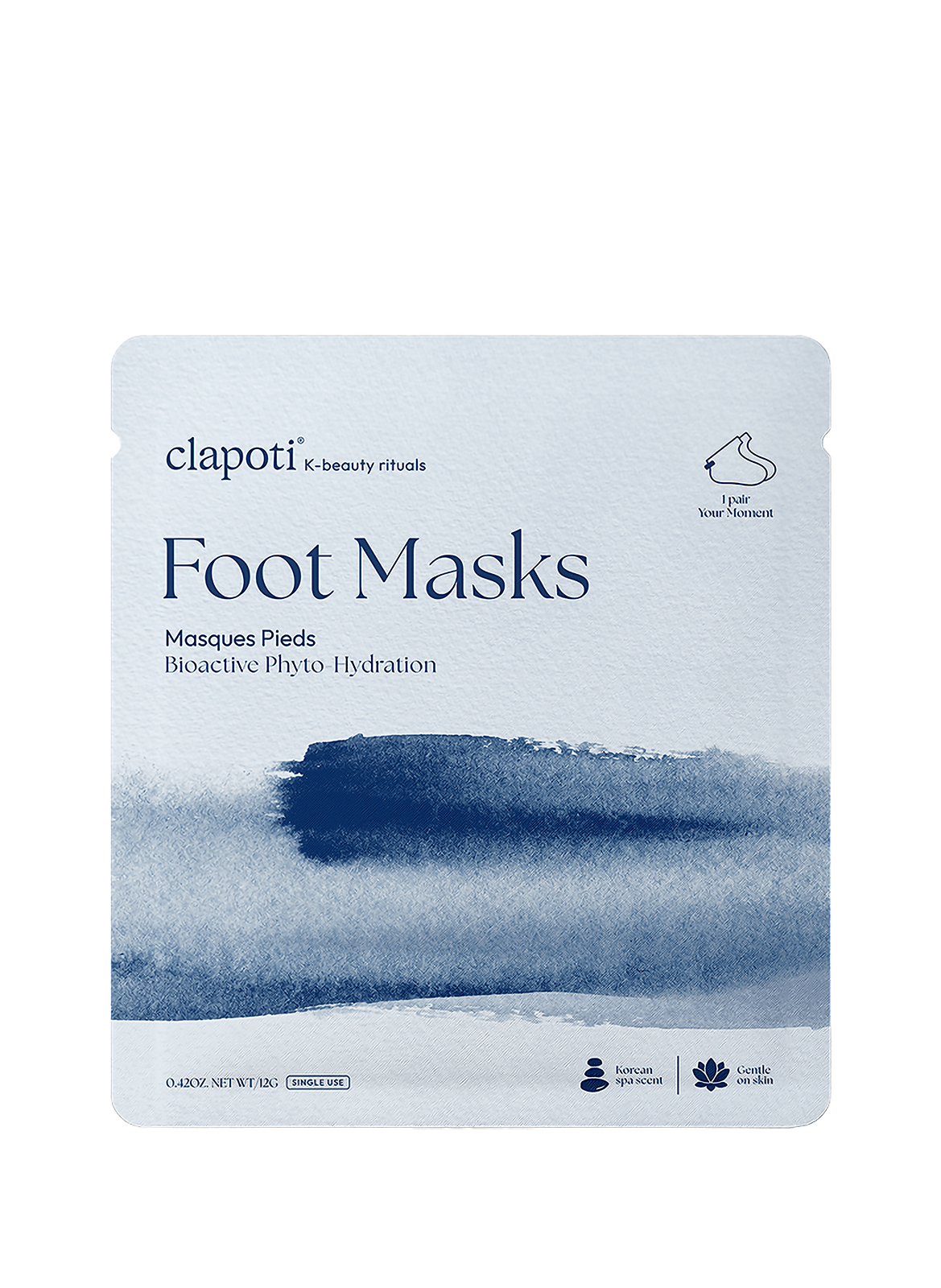 CLAPOTI Bioactive Phyto-Hydration Masques Pieds No color