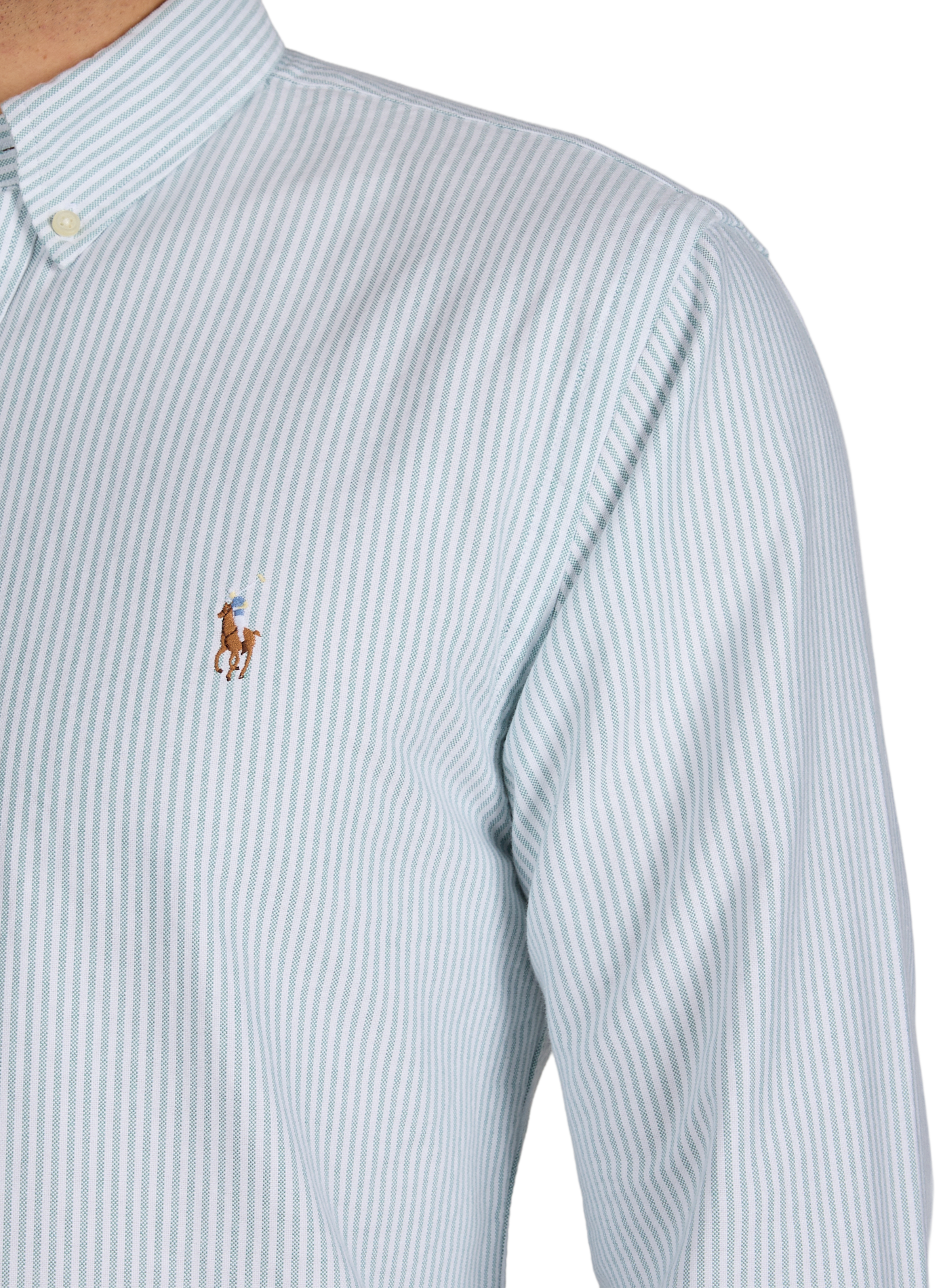 Striped cotton Shirt POLO RALPH LAUREN Green