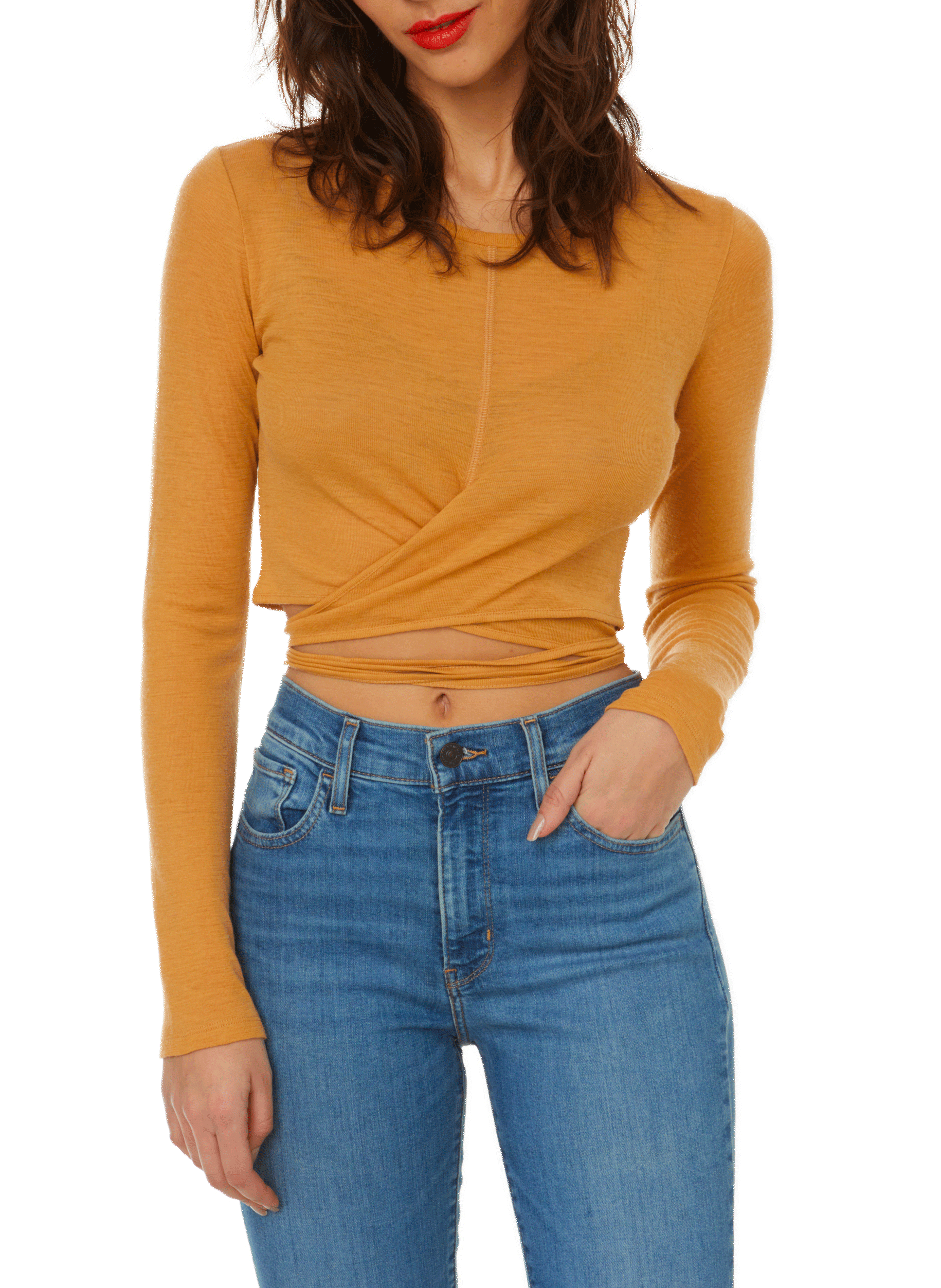 Pull en laine SAISON 1865 Marron