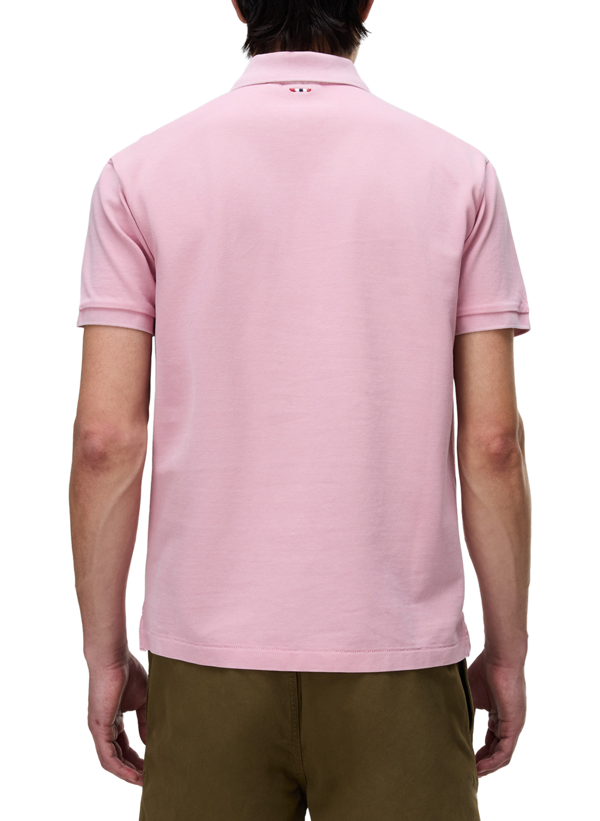  Cotton polo shirt  Pink