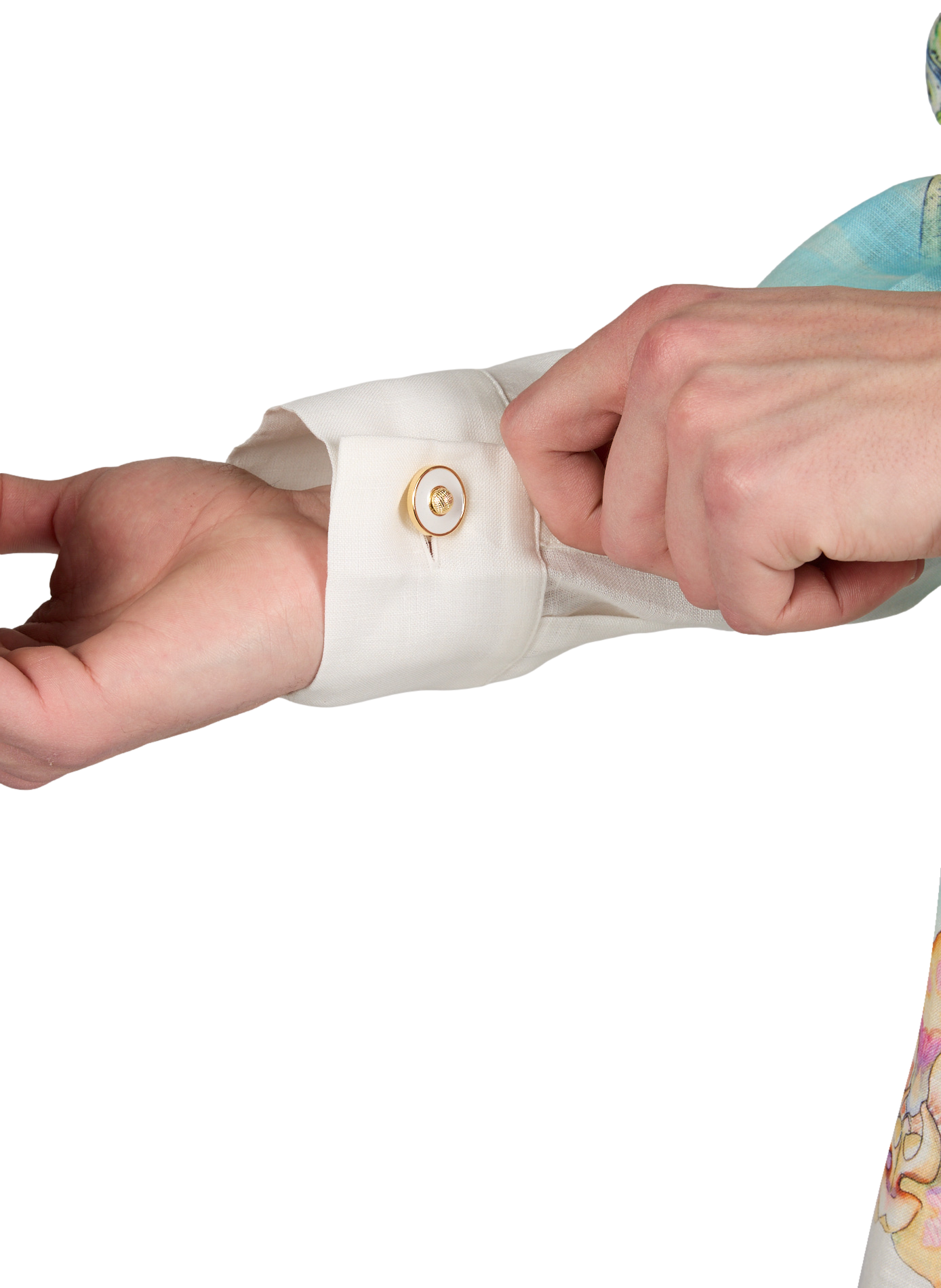 Chemise Innocence imprimée en lin CASABLANCA PARIS Multicolore