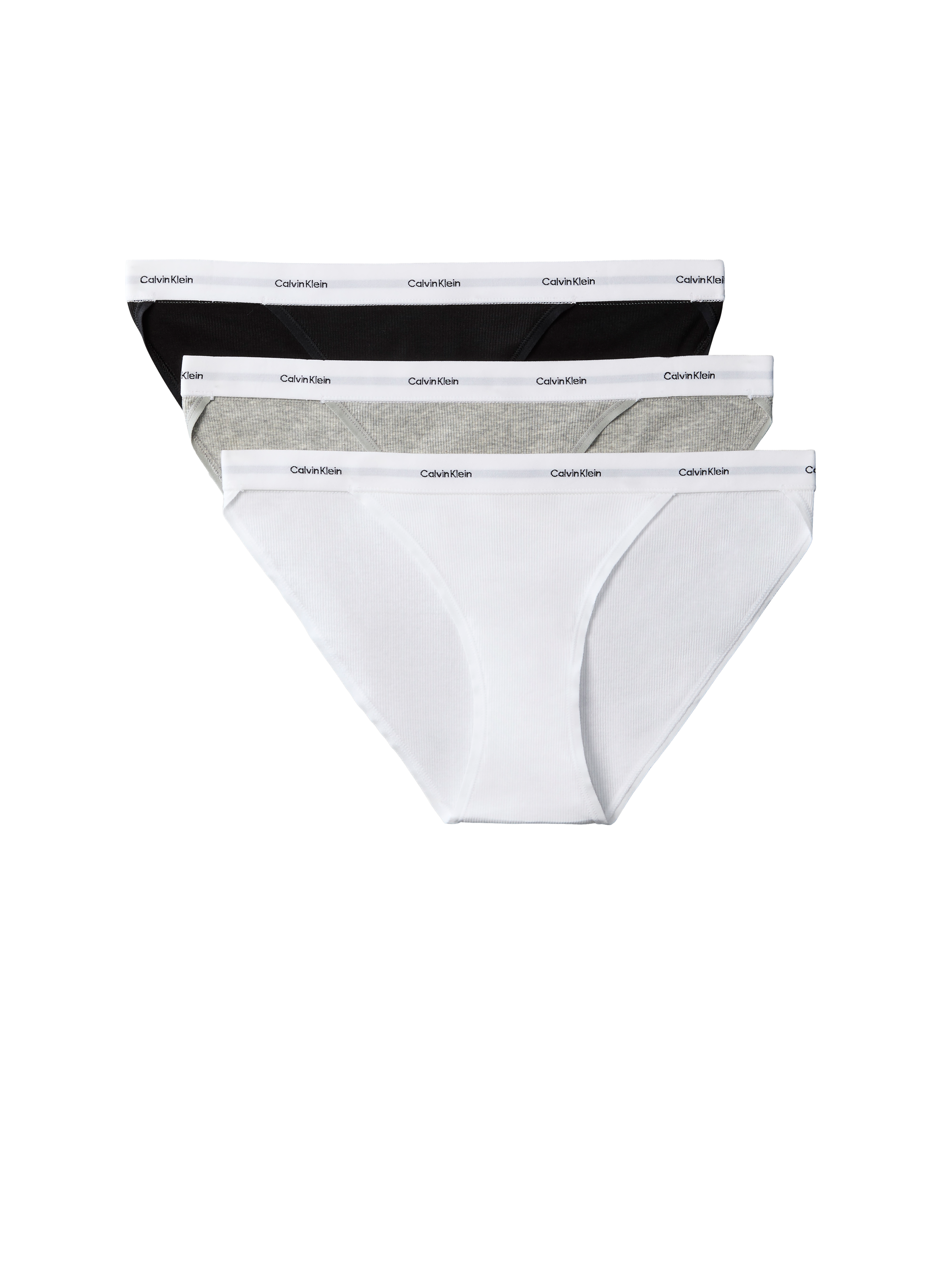 Lot de 3 culottes en coton mélangé CALVIN KLEIN Multicolore