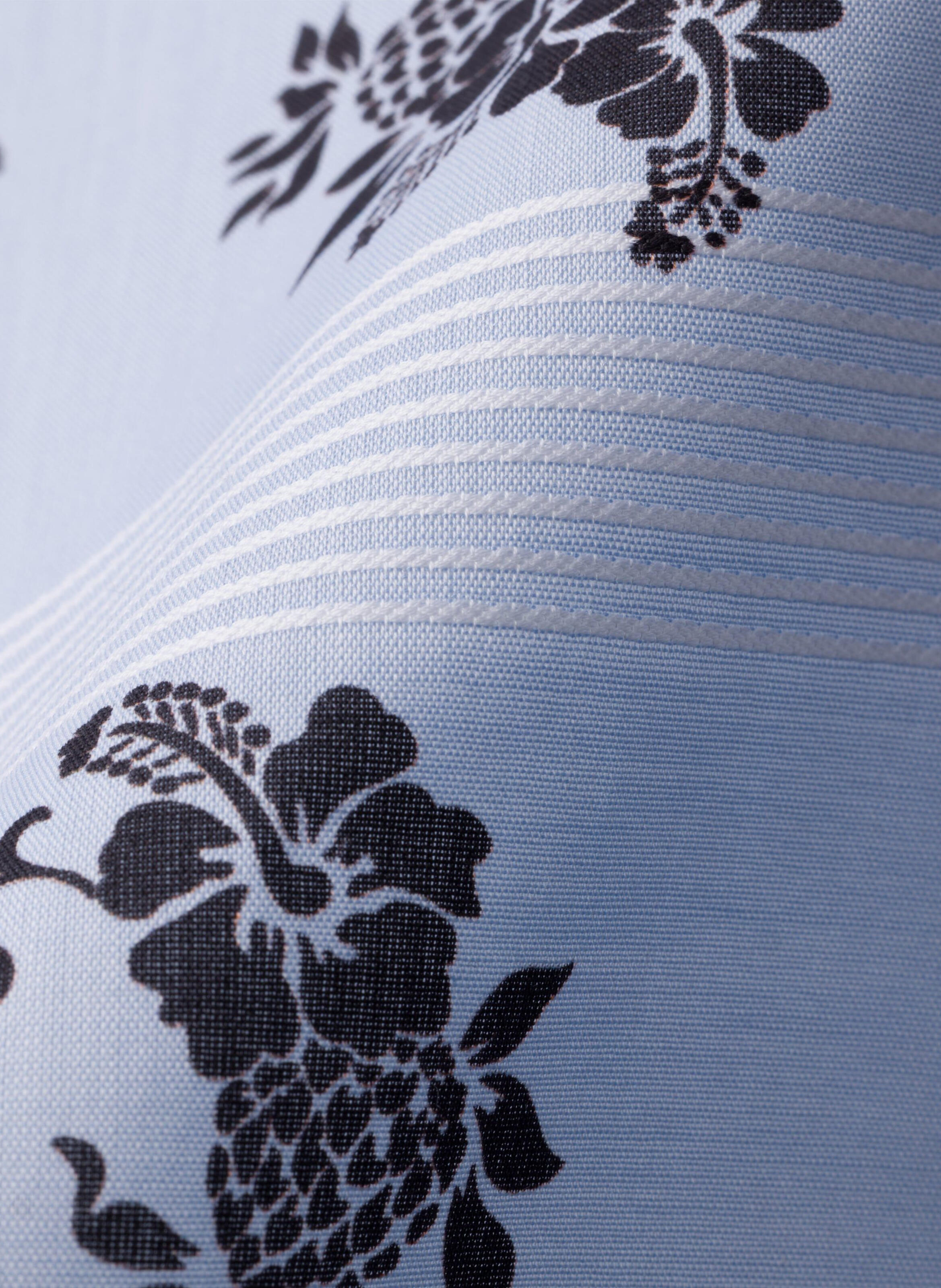 Foulard en batiste imprimée PRADA Bleu