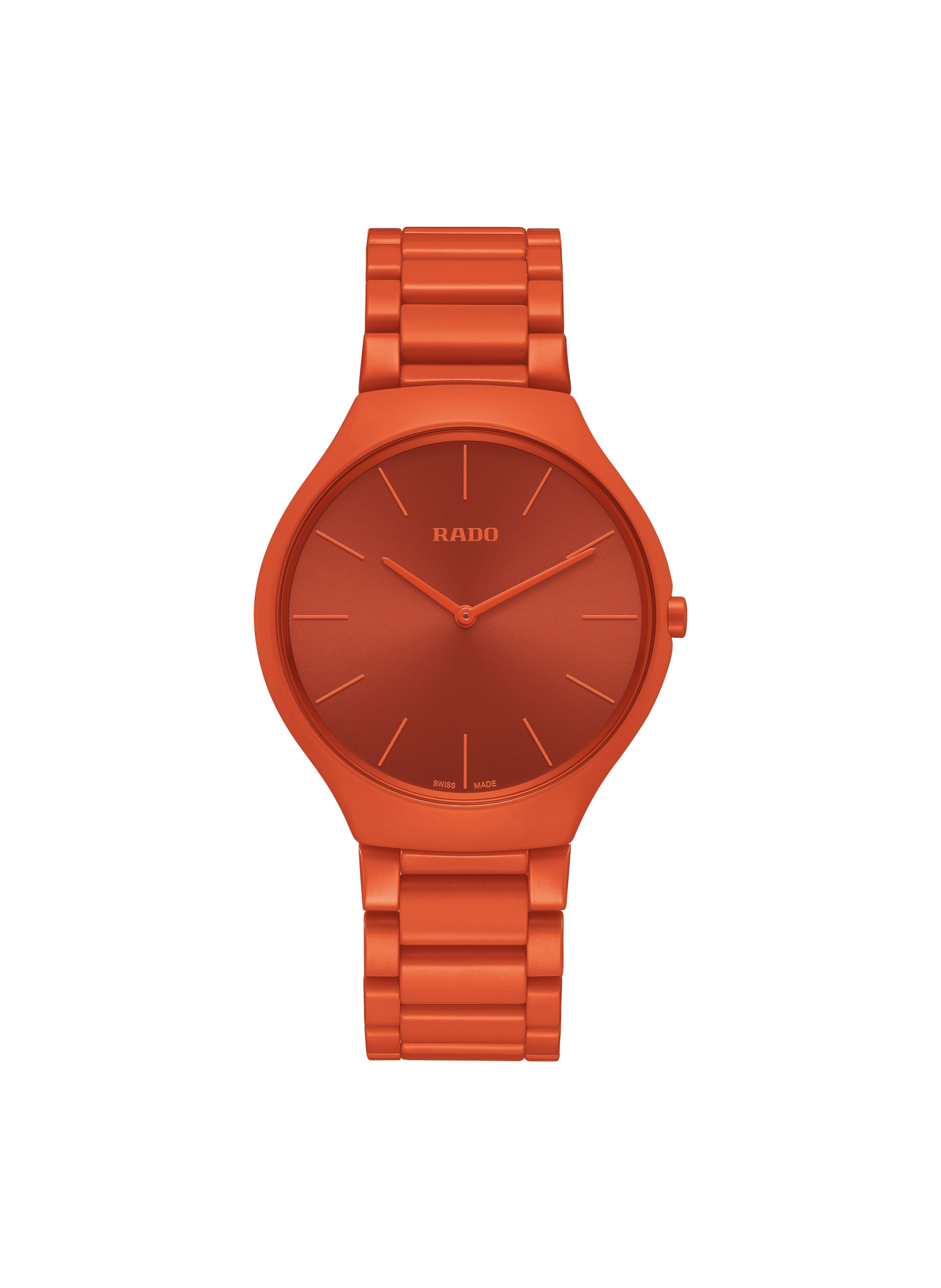 Montre quartz en céramique RADO Rouge