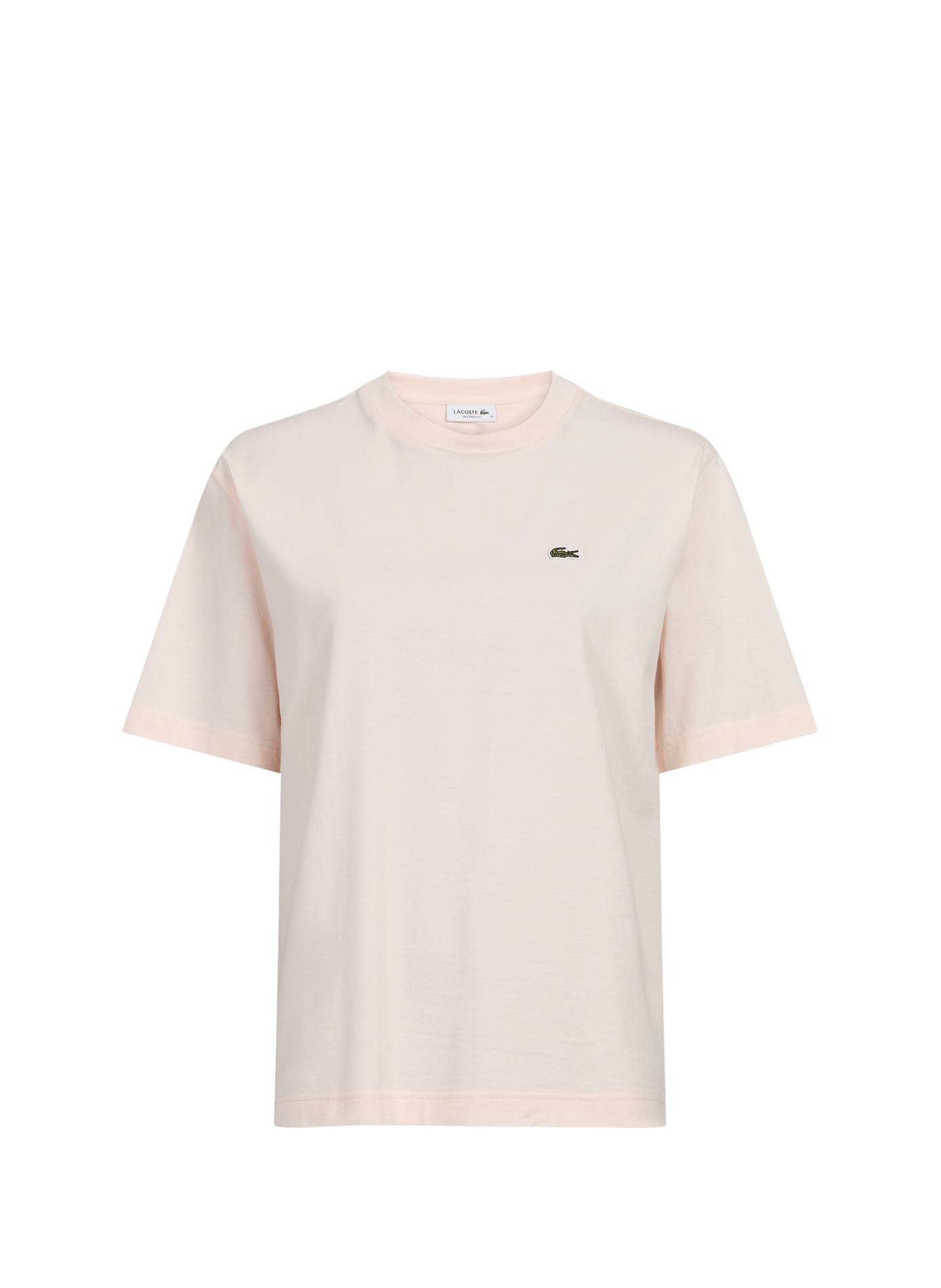 Baumwoll-T-Shirt LACOSTE Beige
