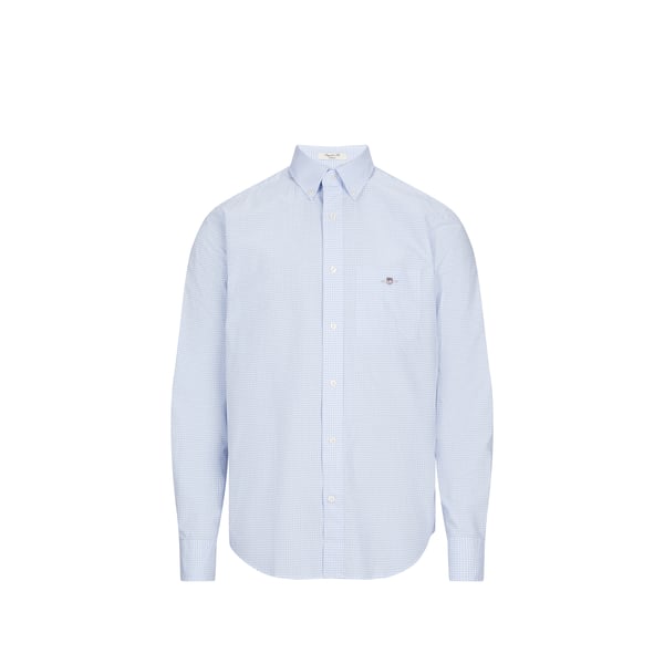 Chemise à carreaux col américain en coton Chemise à carreaux col américain en coton