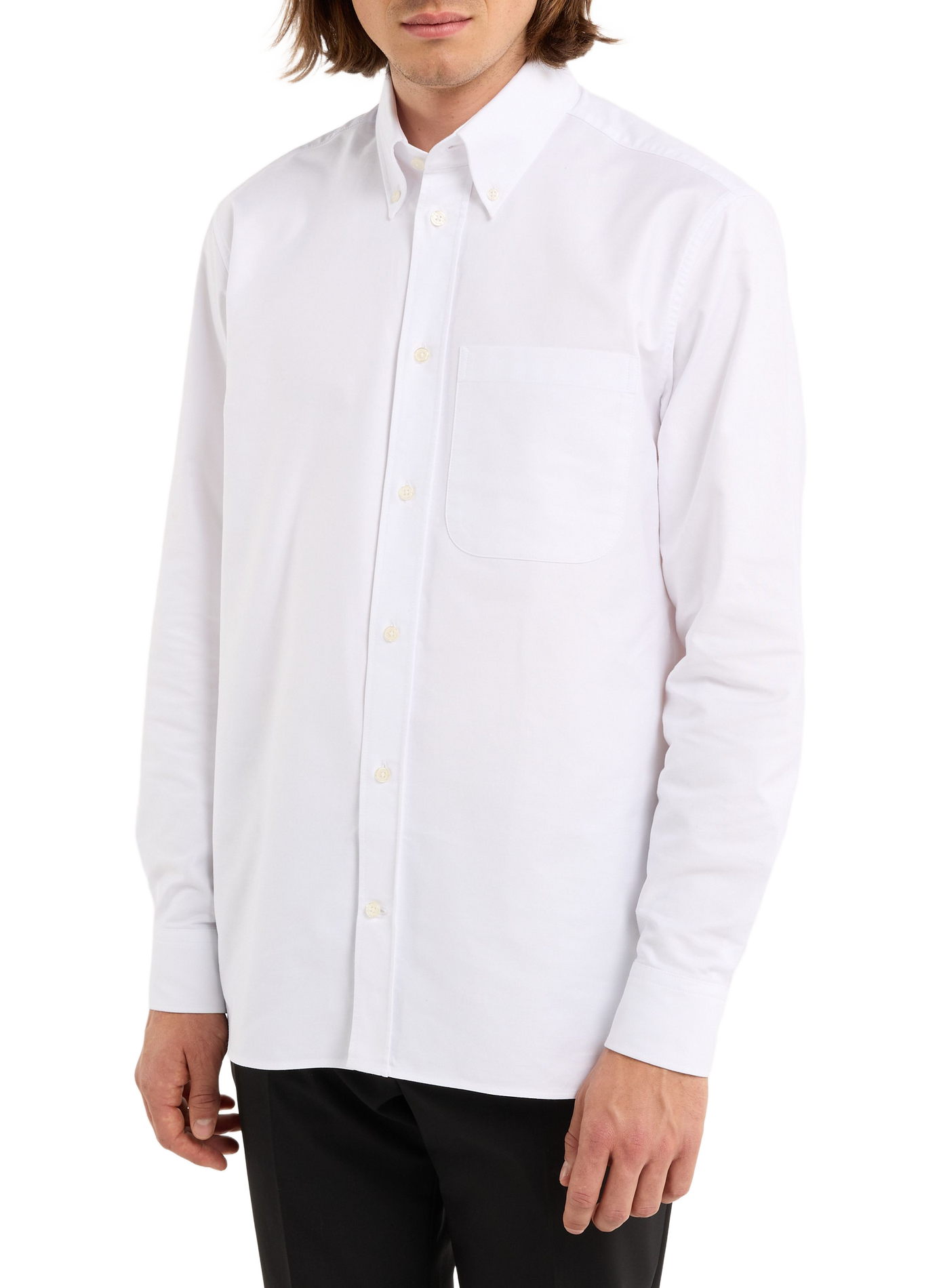 Chemise Amen en coton SAISON 1865 Blanc