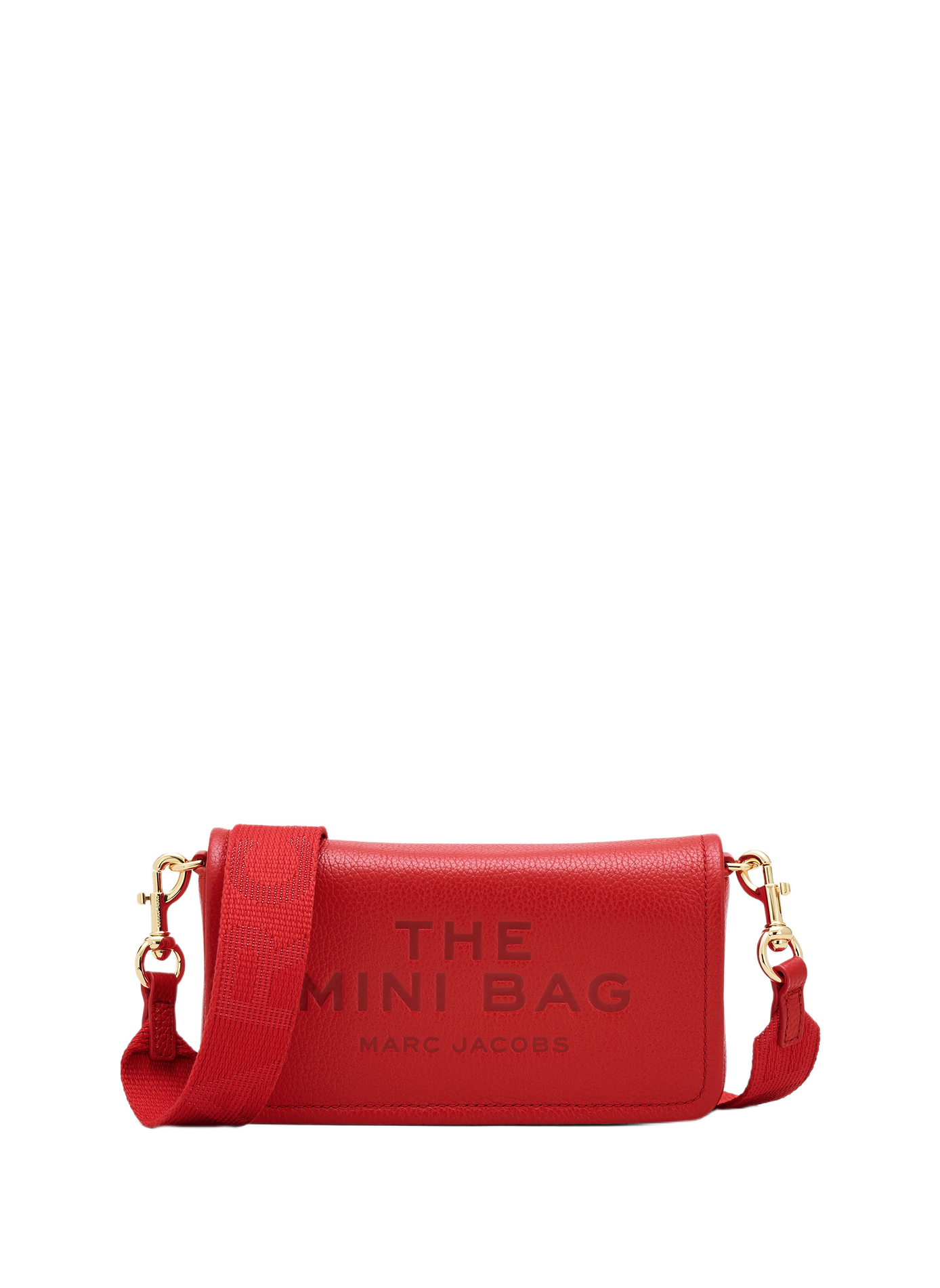 Sac à bandoulière en cuir MARC JACOBS Rouge