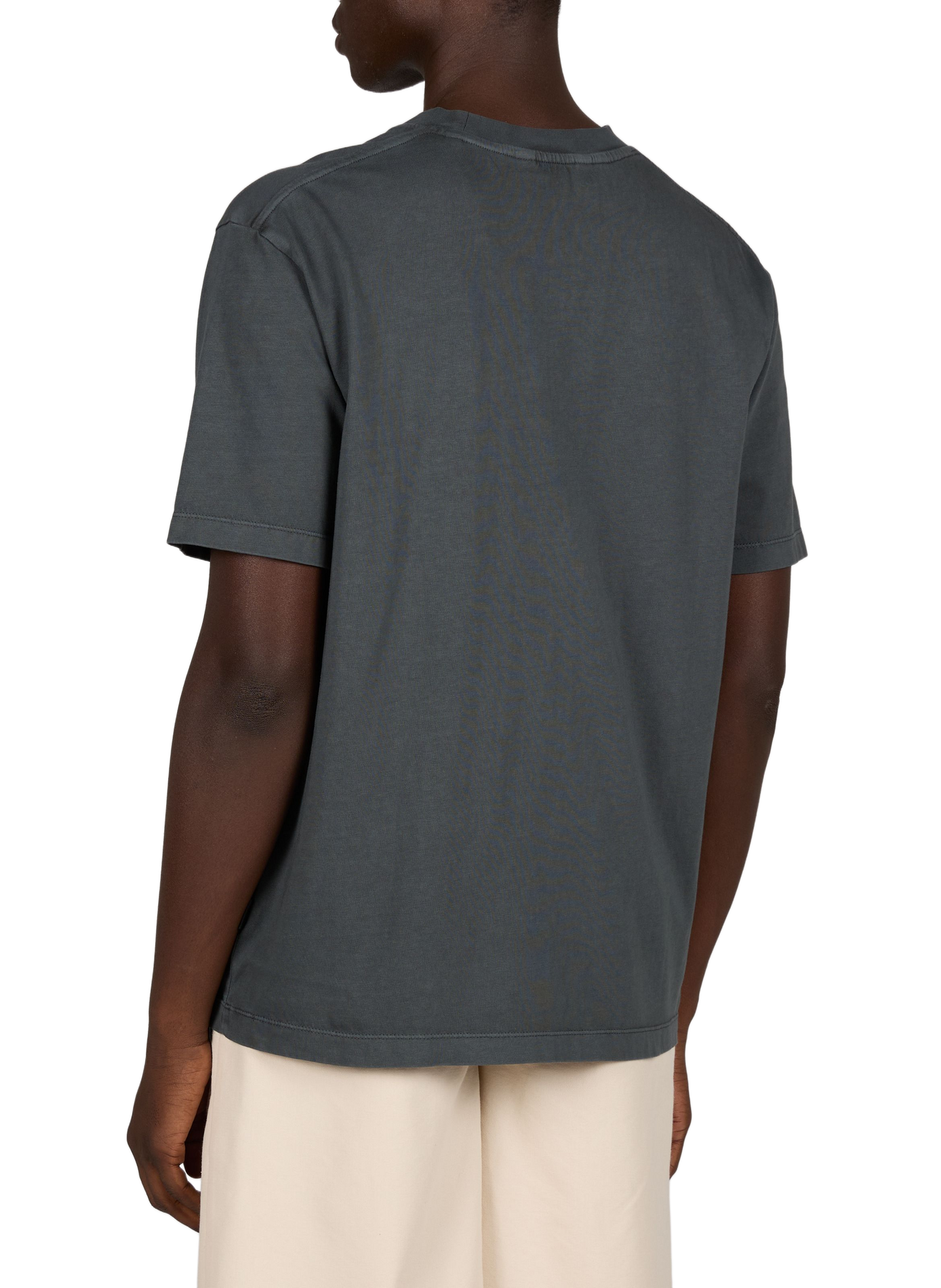 Fluid and flared cotton shirt MINIMUM Grey