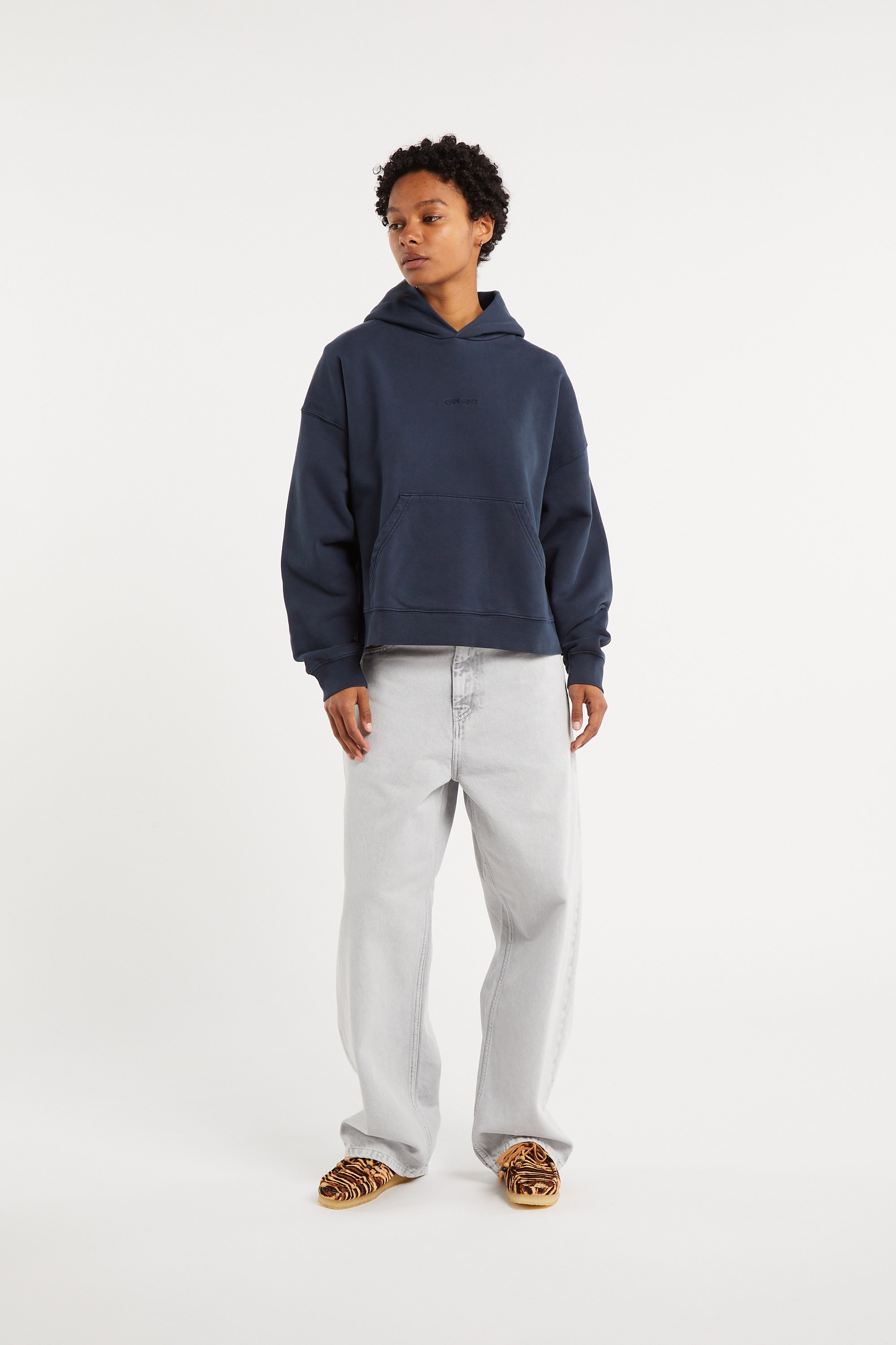Hoodie w' hooded benton sweat CARHARTT WIP Bleu