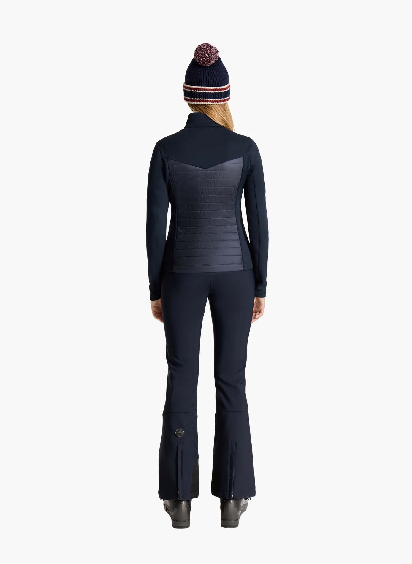 Veste technique asponita col montant coupe ajustée FUSALP Bleu