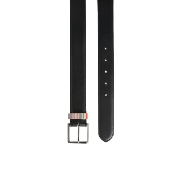 Paul Smith Leather Belt In Black