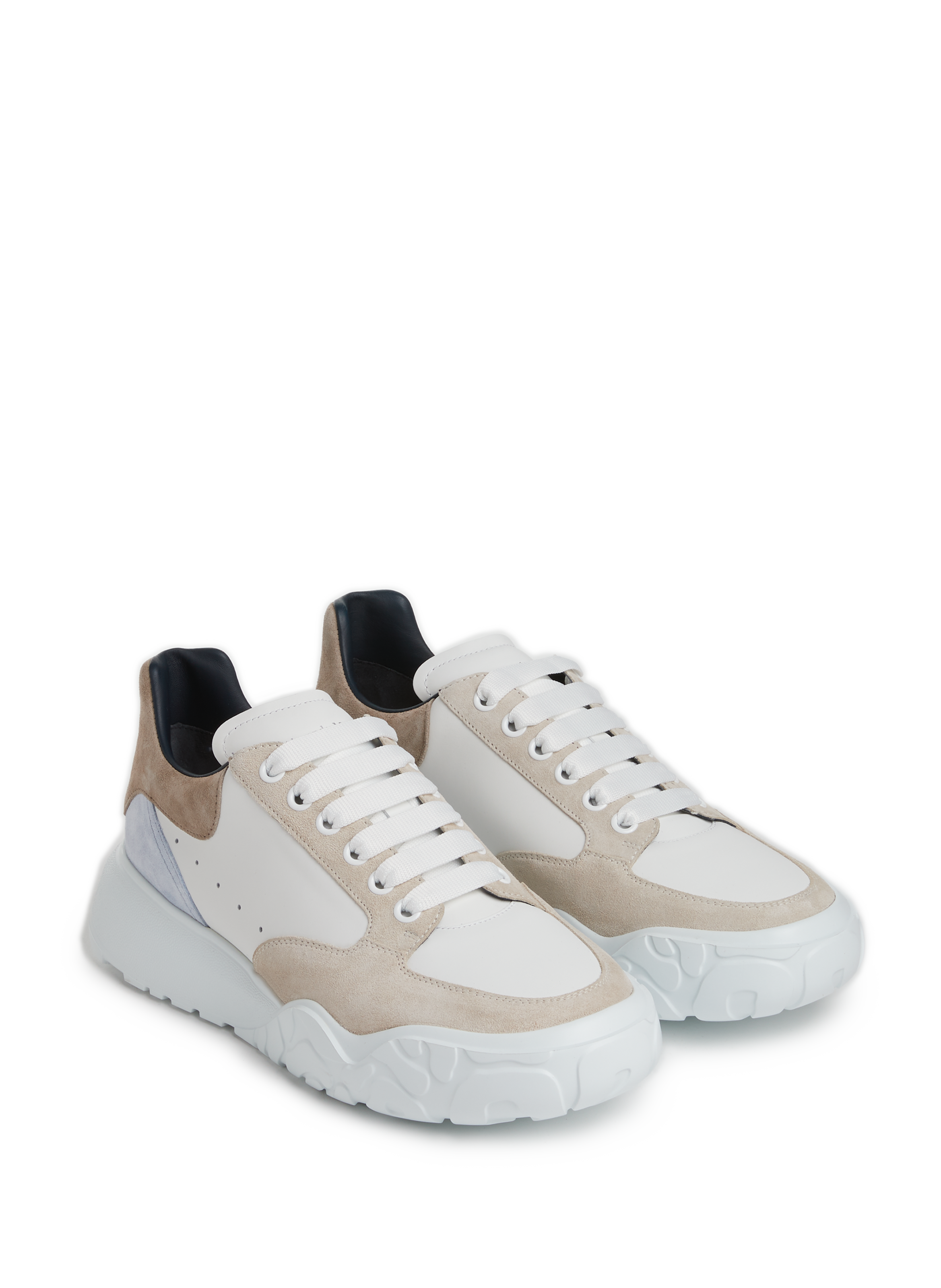 Baskets Court Trainer en cuir
