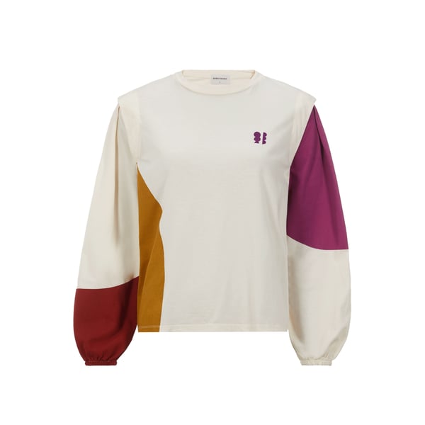 T-shirt Color Block en coton organique