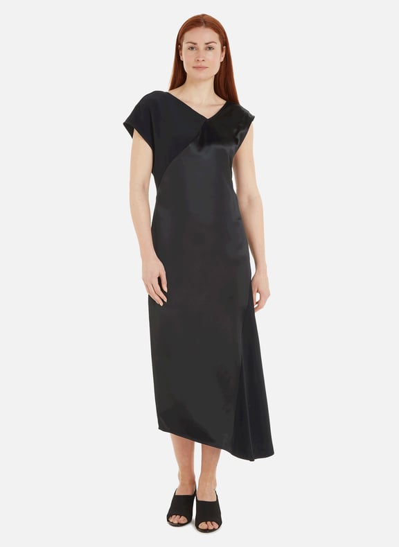 SATIN MIDI DRESS CALVIN KLEIN for WOMEN Printemps