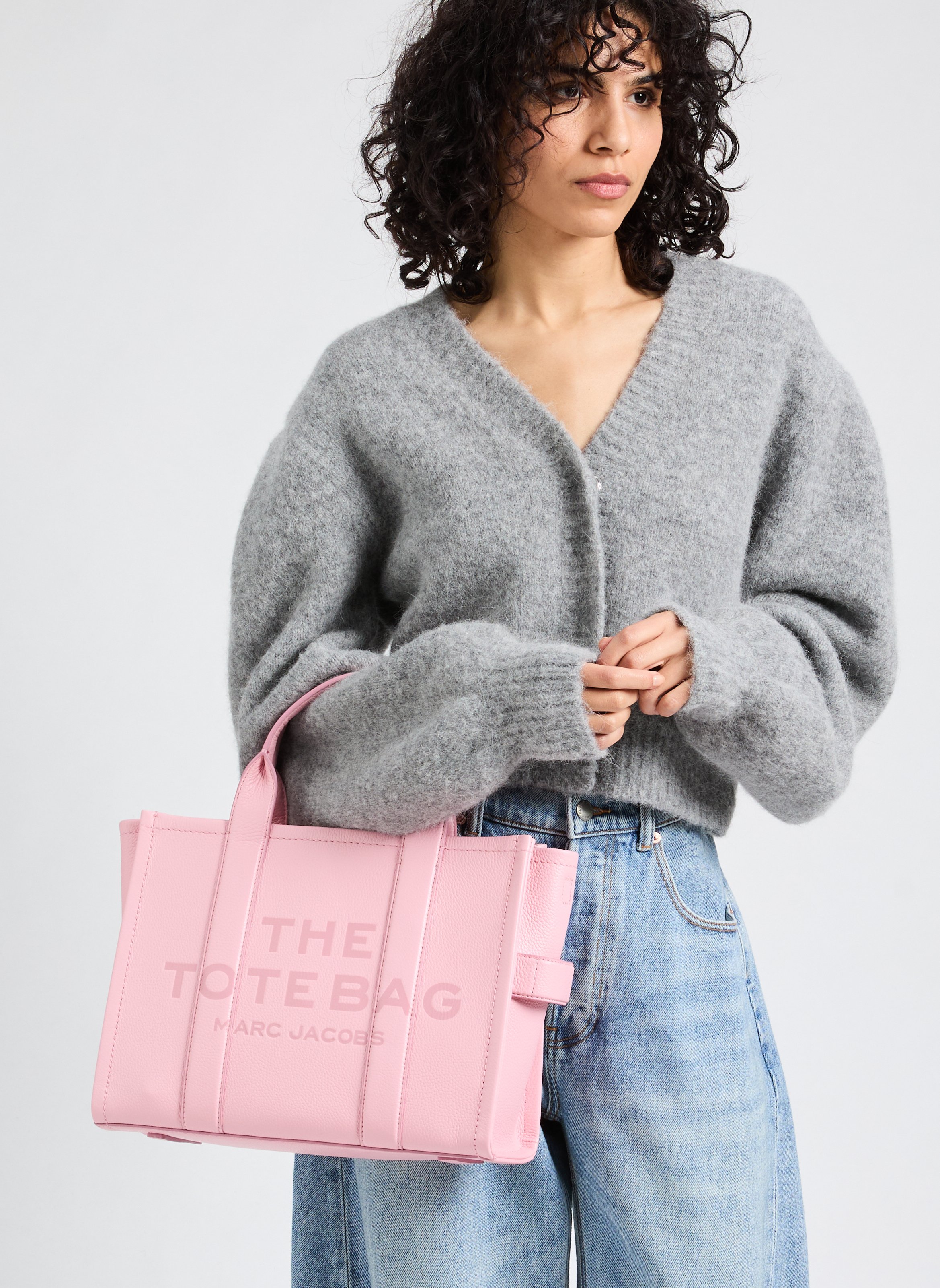 Sac à main en cuir MARC JACOBS Rose