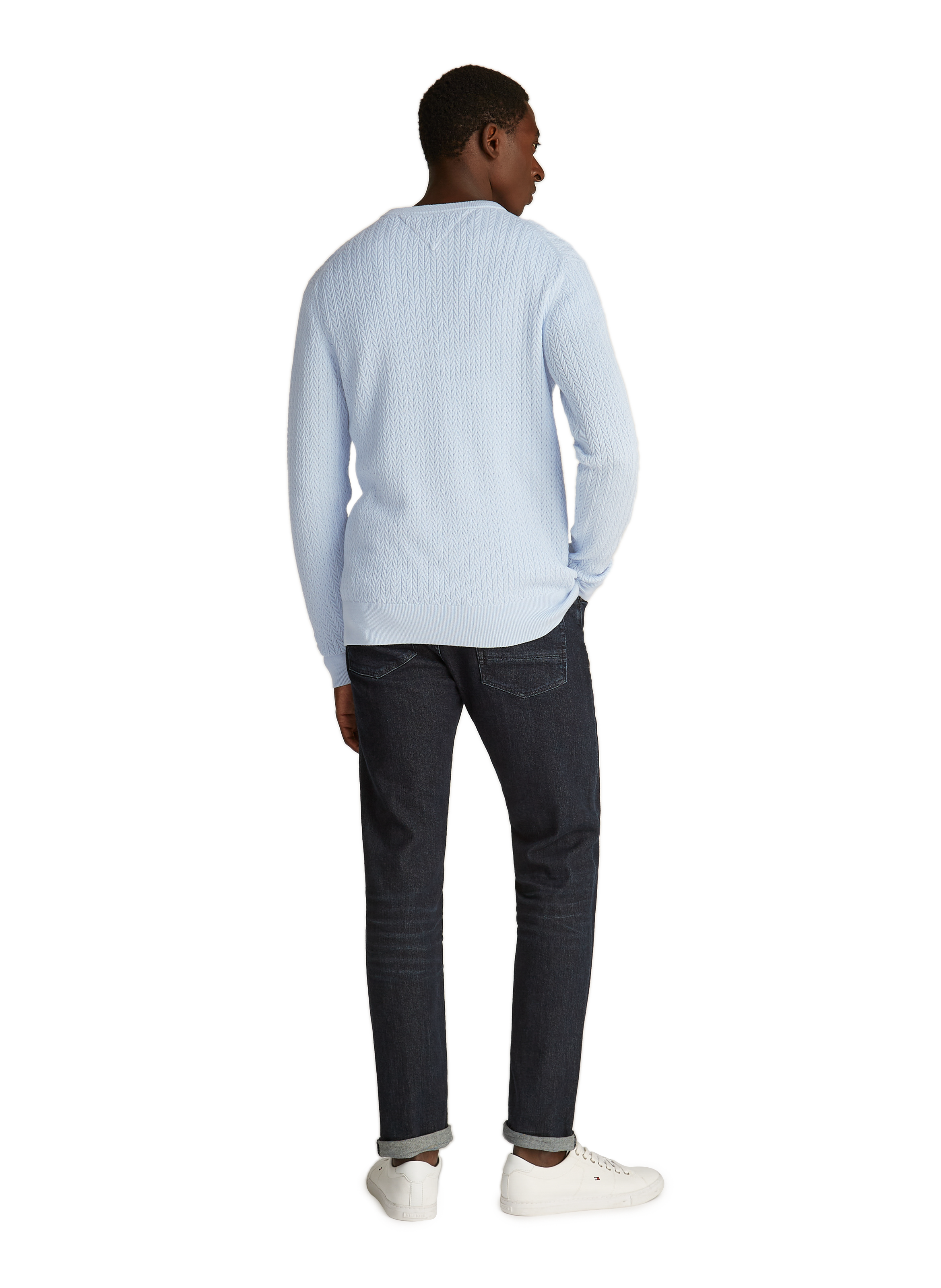 Woven sweater TOMMY HILFIGER Blue