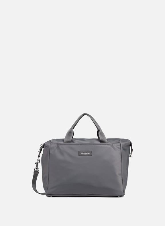 Large tote bag - Basic Vita Grey by LANCASTER LANCASTER Large tote bag - Basic Vita Grey