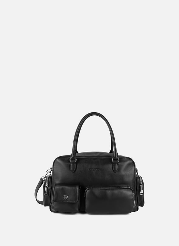 Bowling bag - Soft Caramella Black by LANCASTER LANCASTER Bowling bag - Soft Caramella Black