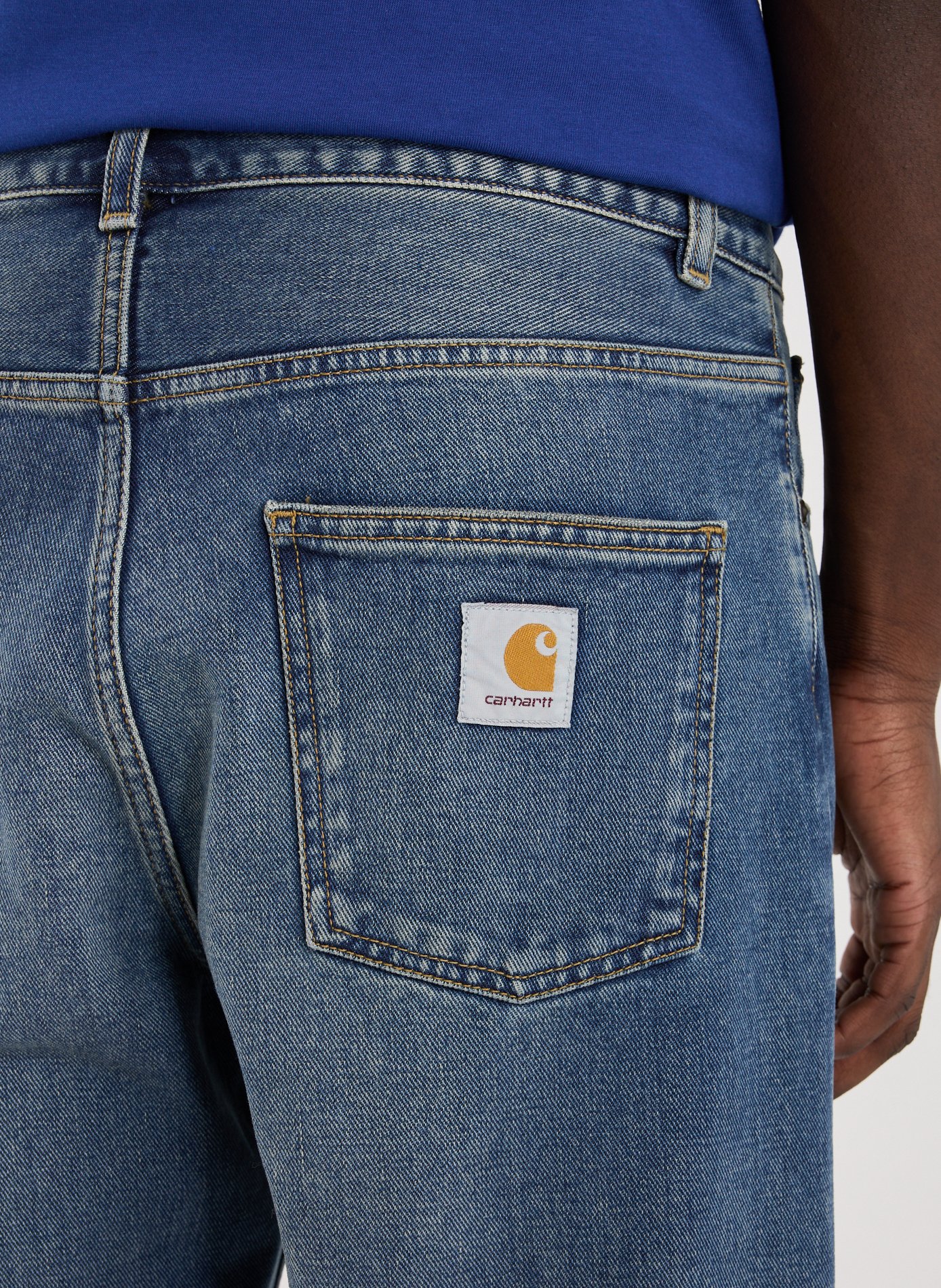 Organic cotton jeans CARHARTT WIP Blue