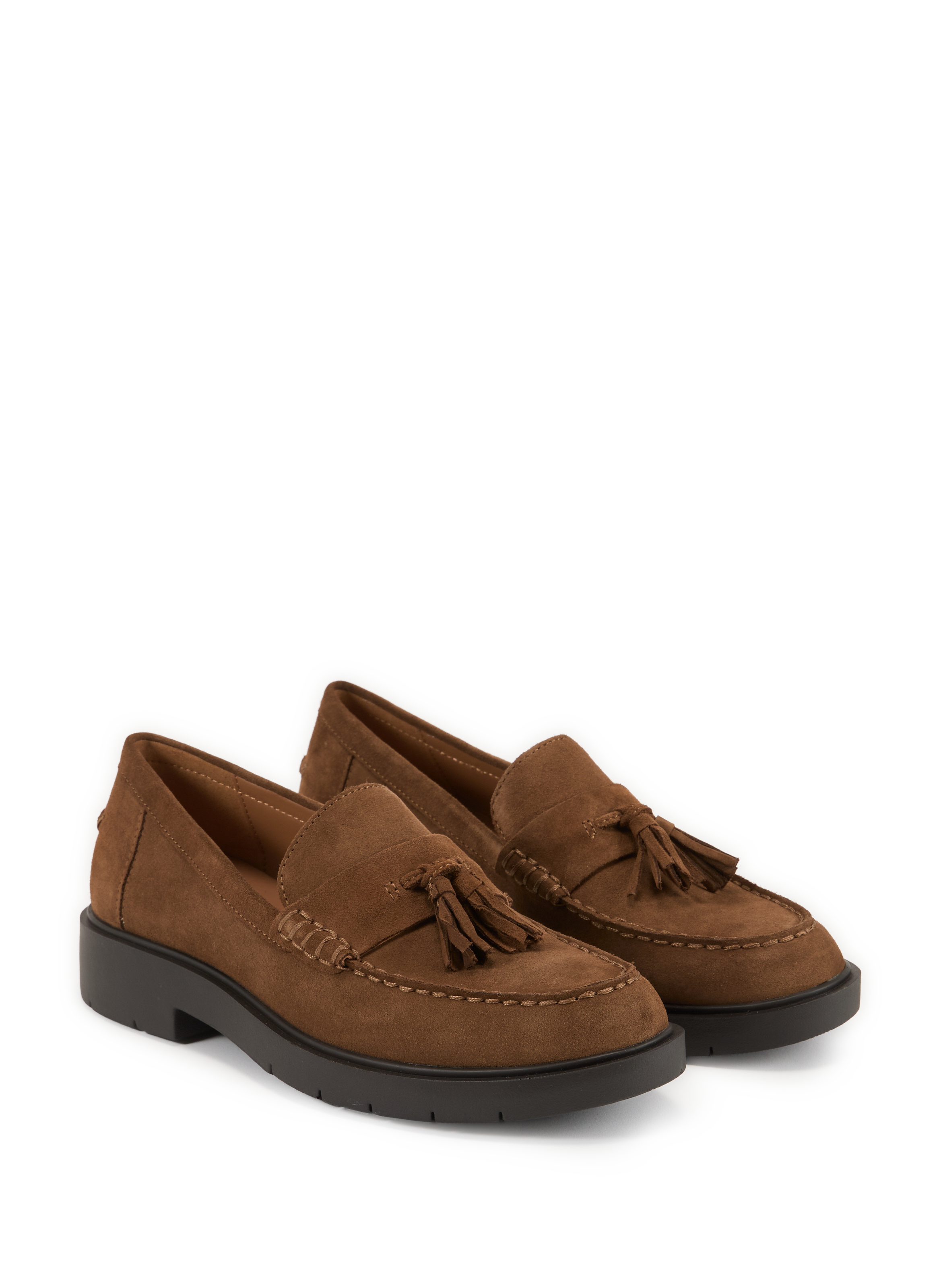 Mocassins en cuir Spherica GEOX Marron