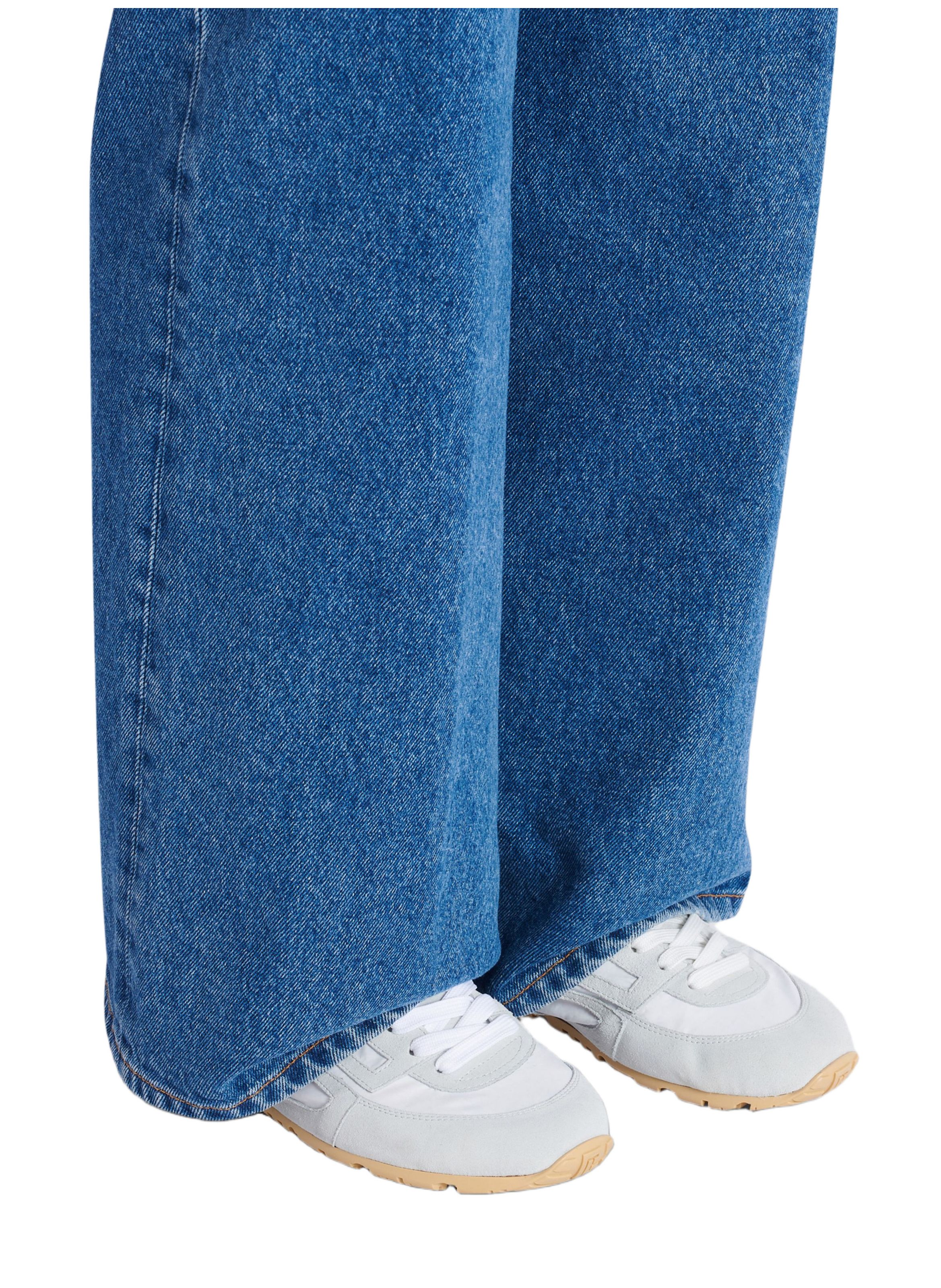 Baskets racer 45 en daim et agneau BALMAIN Blanc