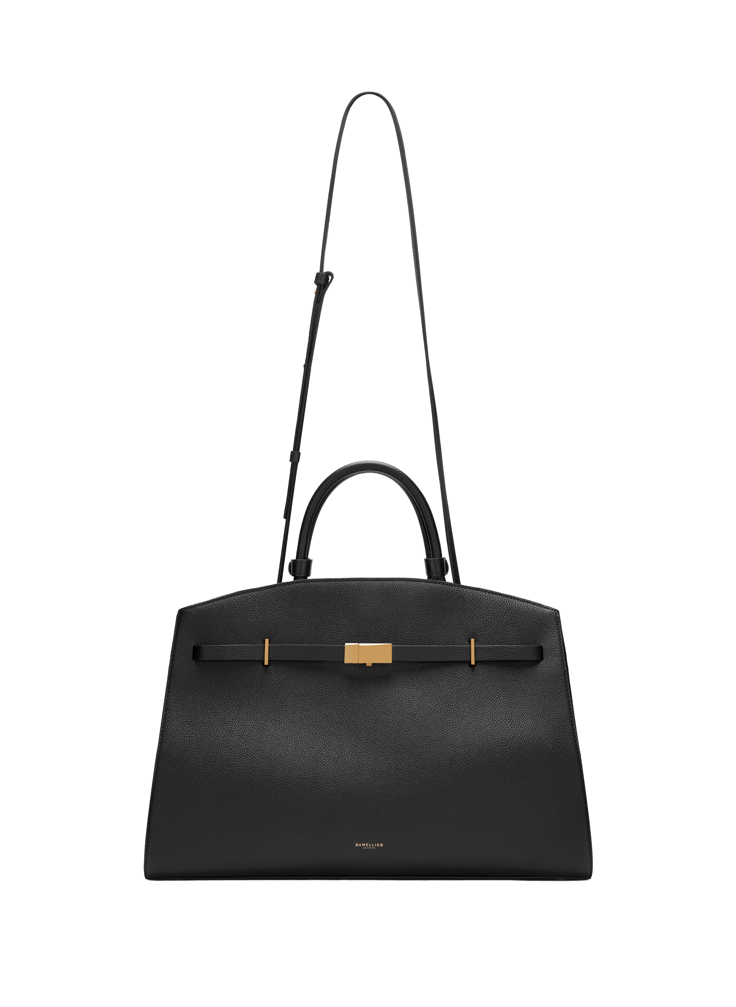 Sac cabas New York en cuir DEMELLIER LONDON Noir