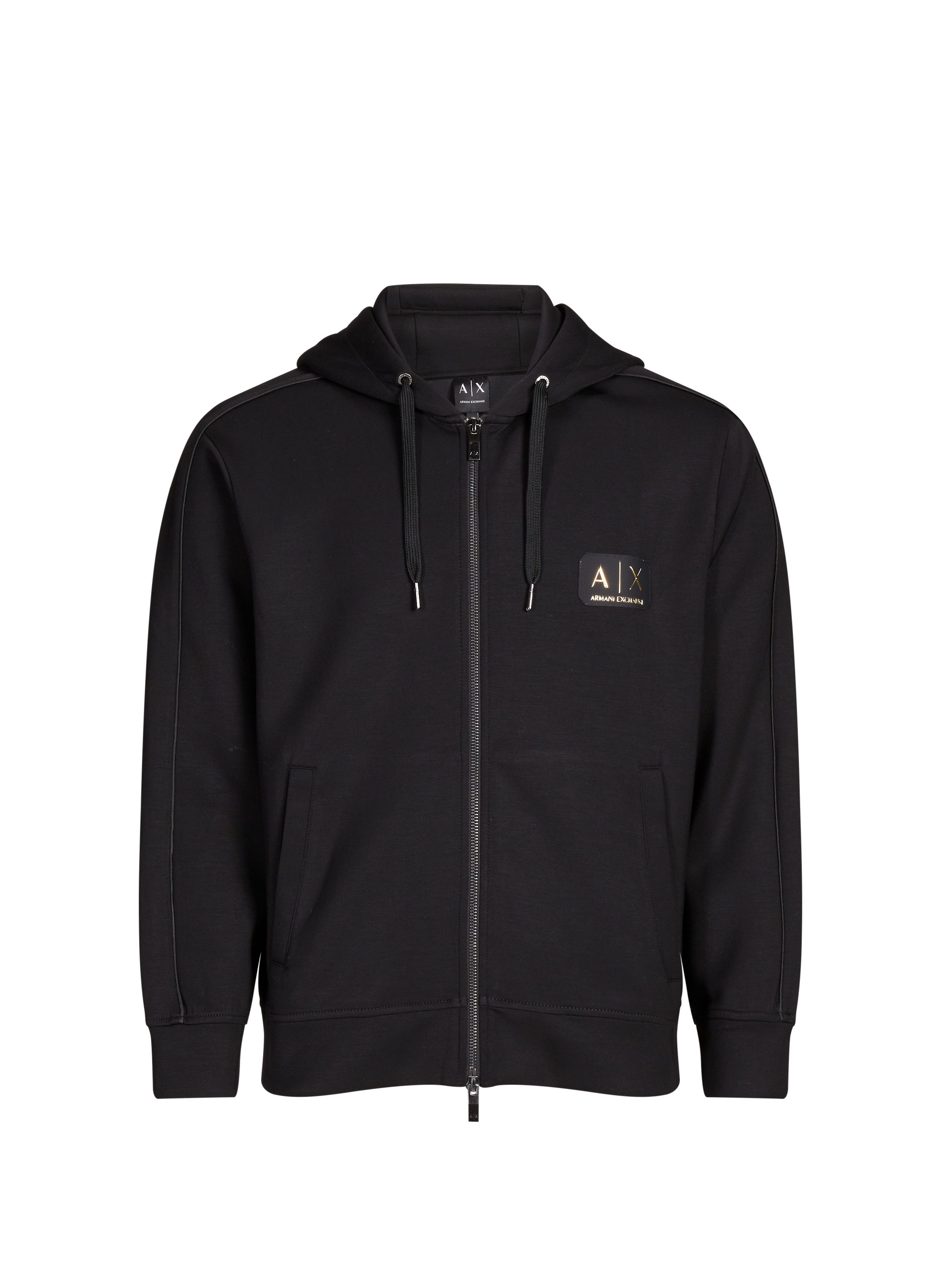 Logo hoodie ARMANI EXCHANGE Black