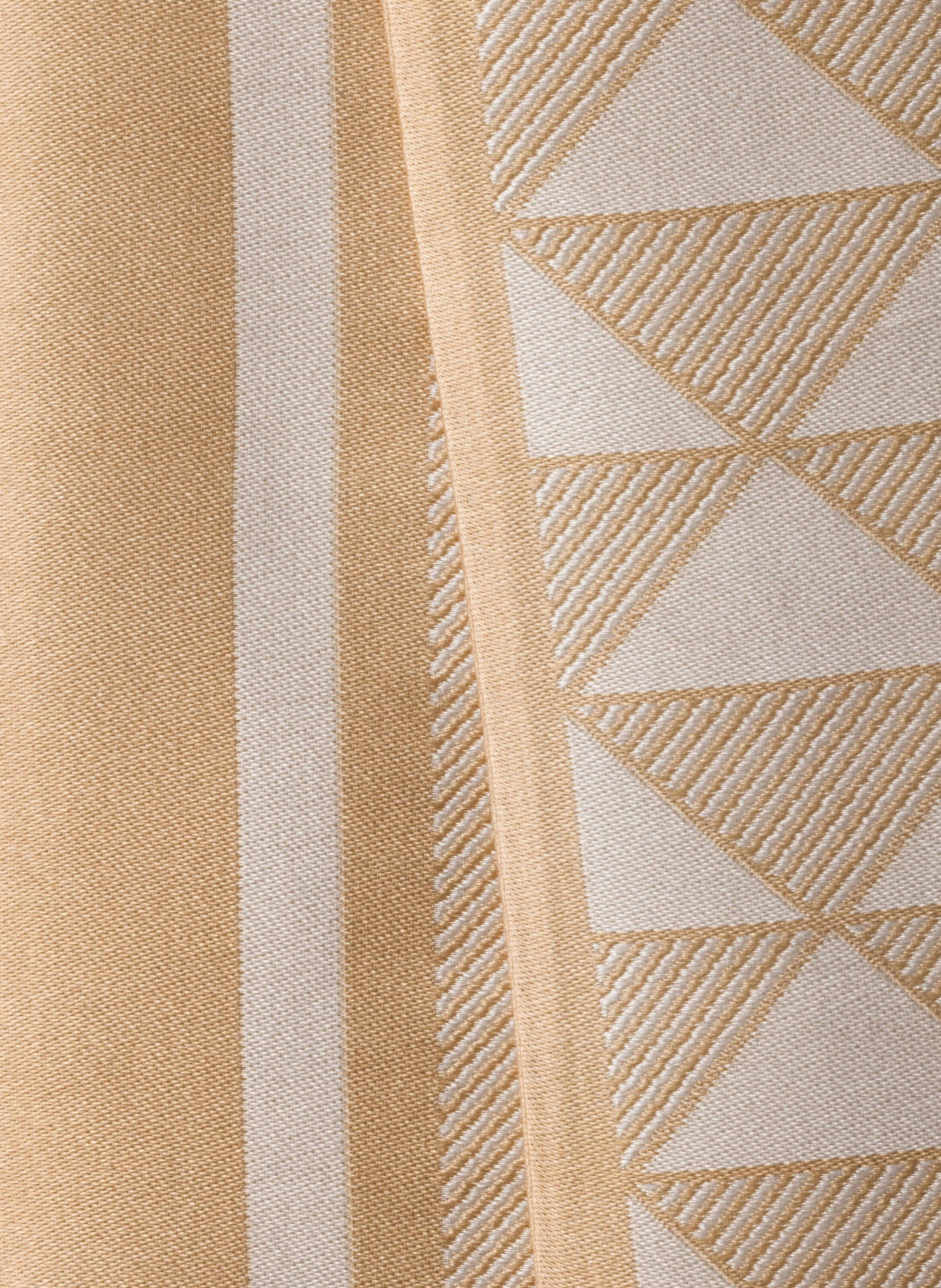Cravate en soie jacquard PRADA Marron