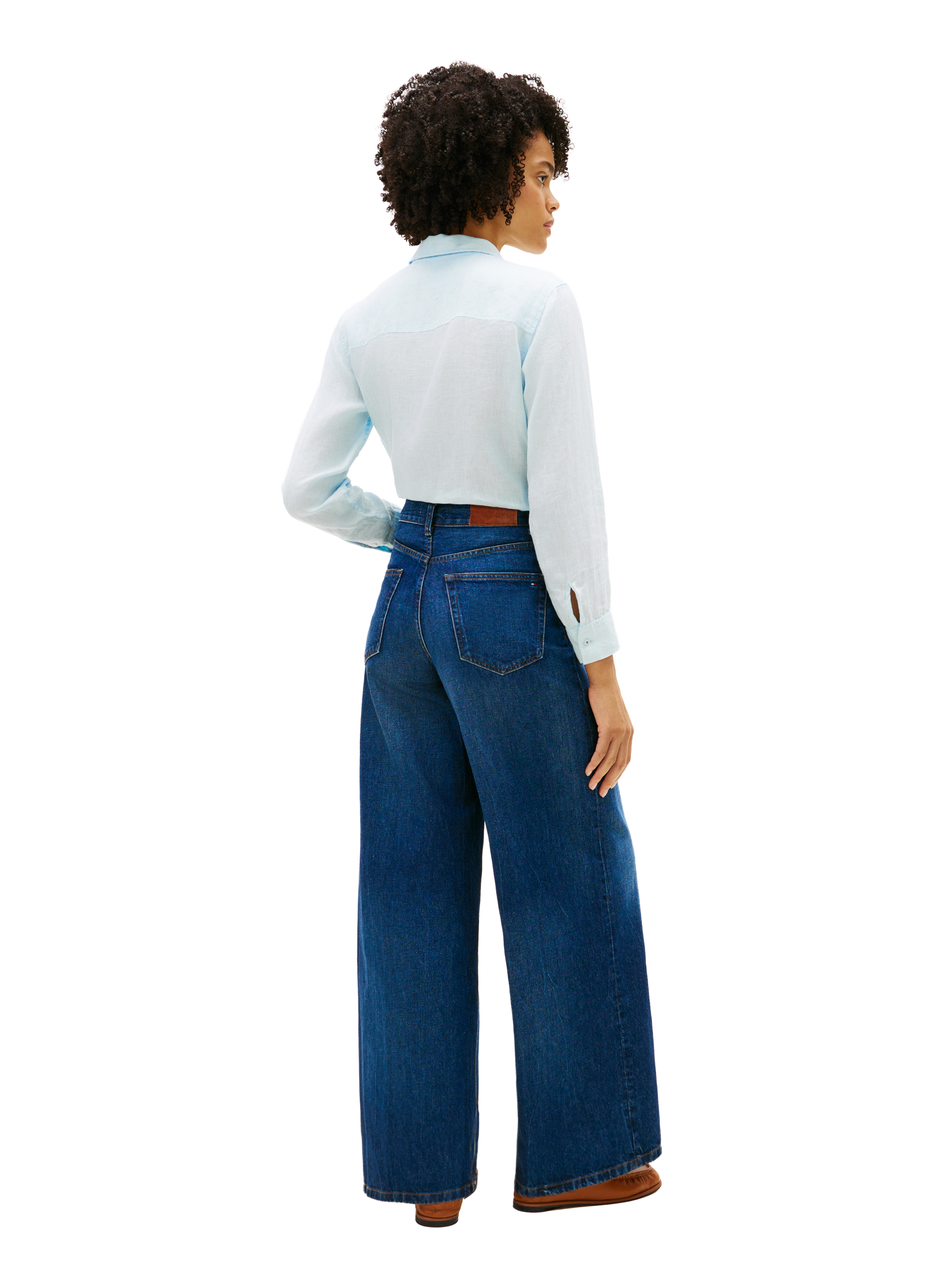 Loose cotton Jeans TOMMY HILFIGER Blue