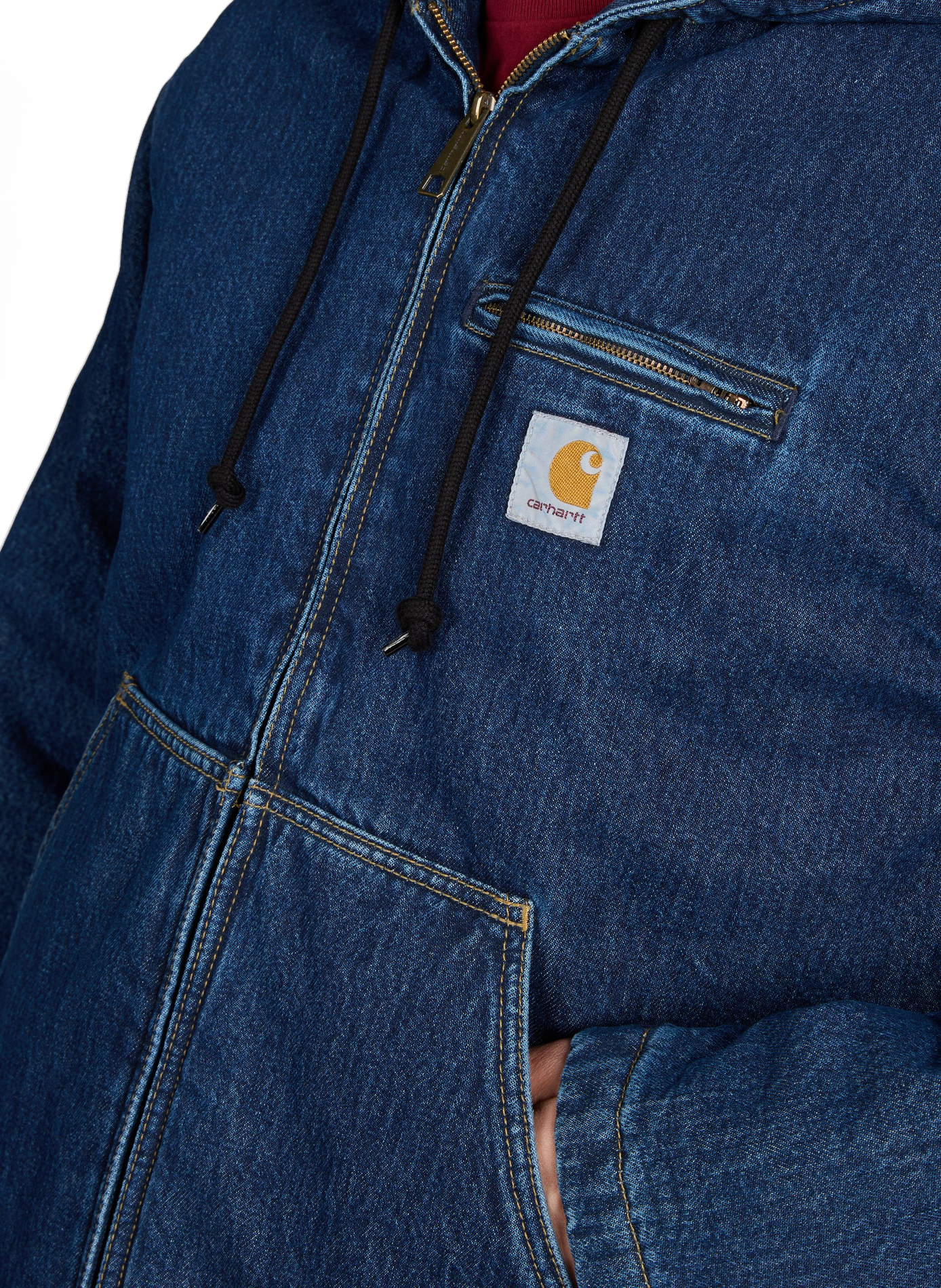 Oversized Hooded Jacket CARHARTT WIP Blue