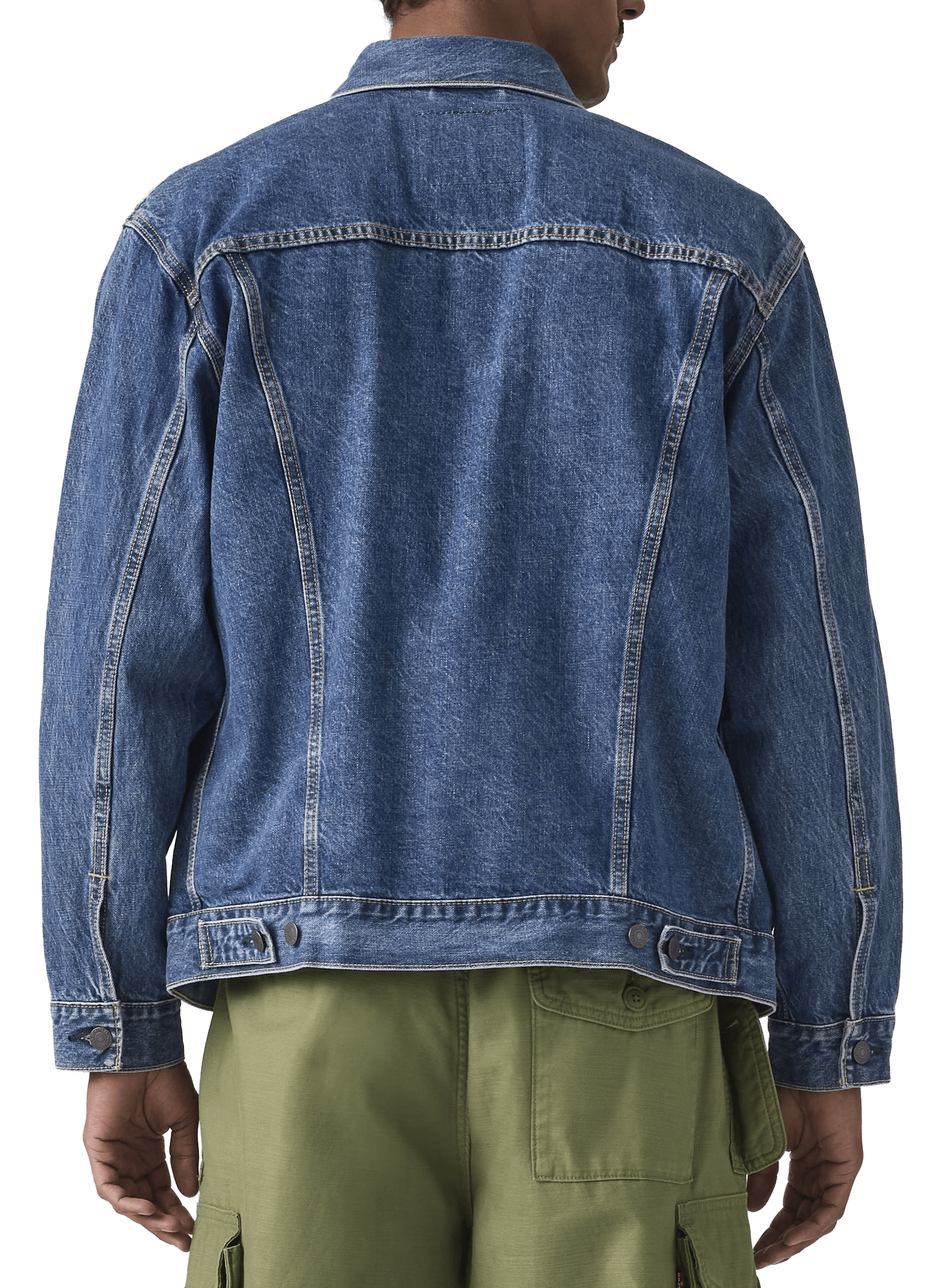 Relaxed Type iii Cotton Trucker Jacket LEVI'S Blue
