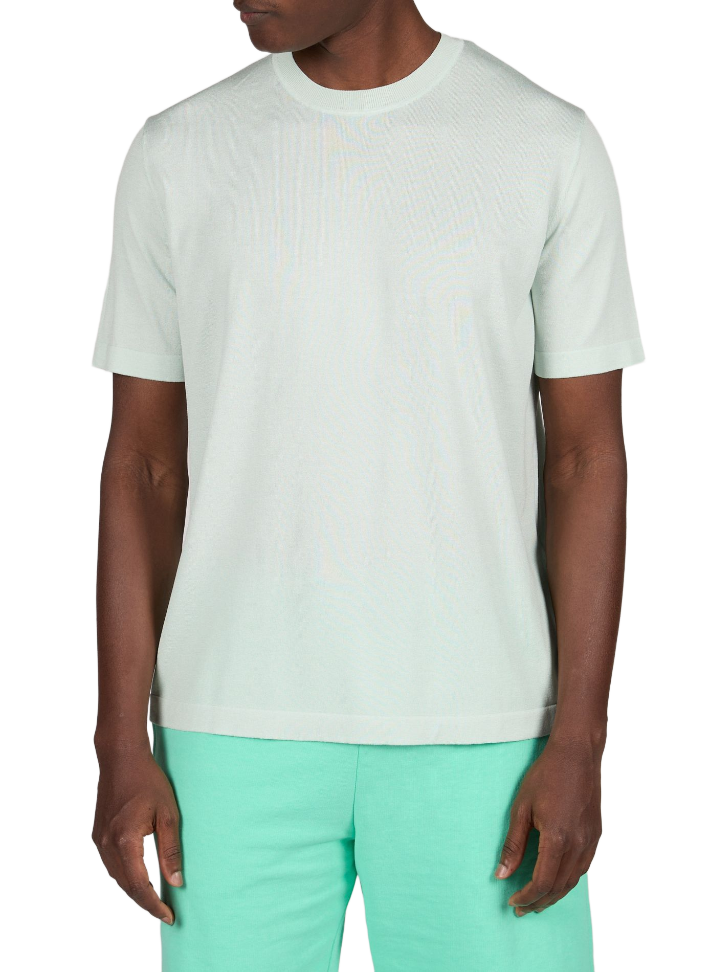 T-shirt Juste à col rond GERTRUDE ET GASTON Green