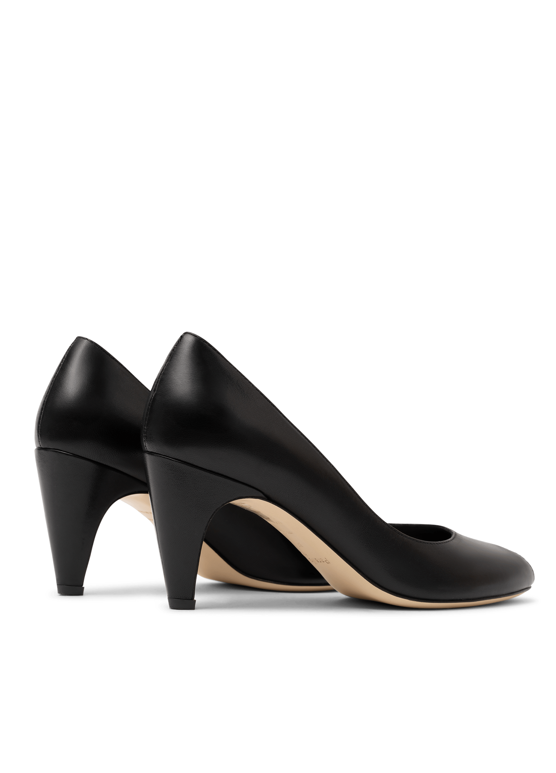 Escarpins picco en nappa PARALLELE Noir