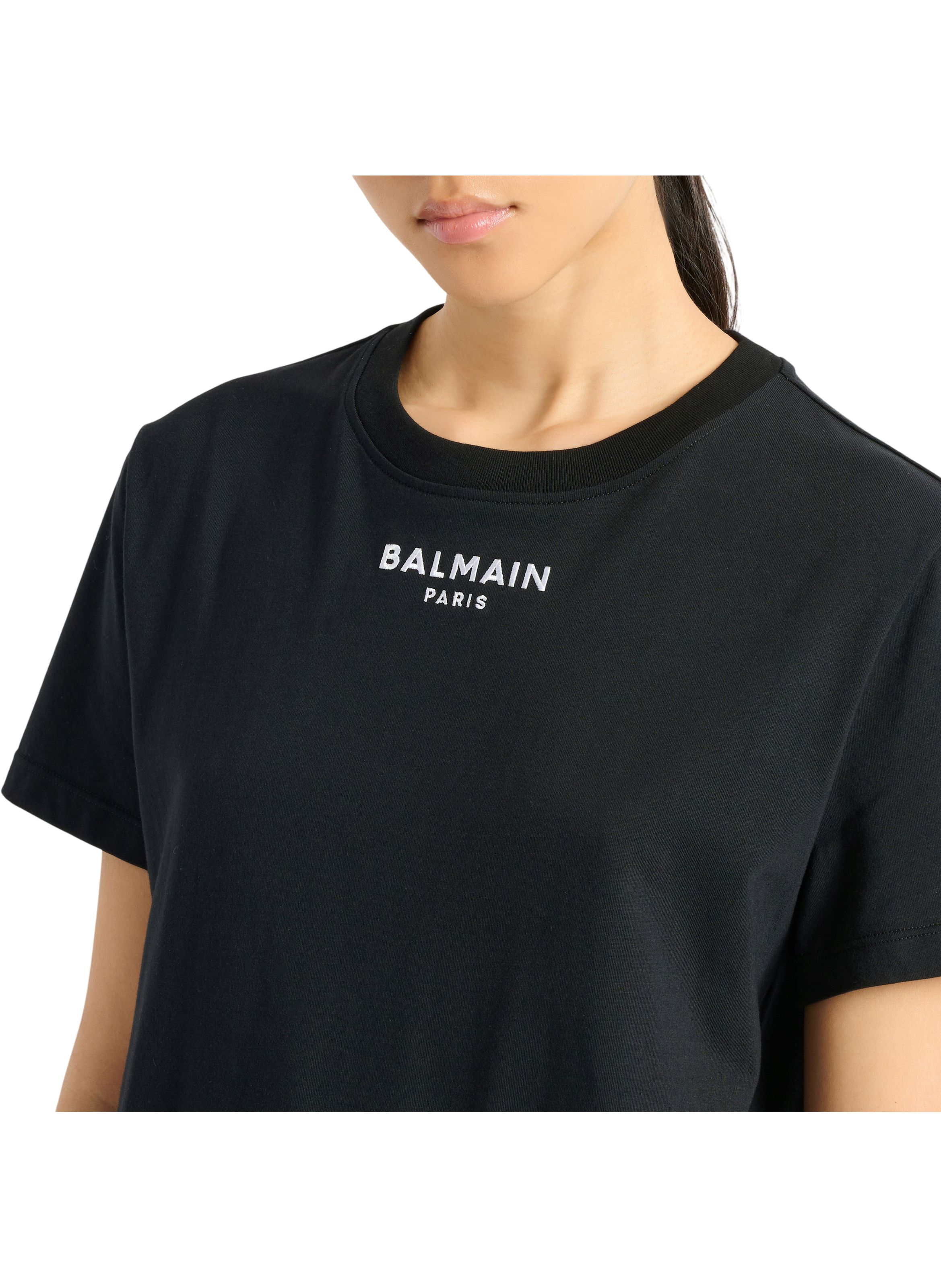 T-shirt balmain paris brodé BALMAIN Noir