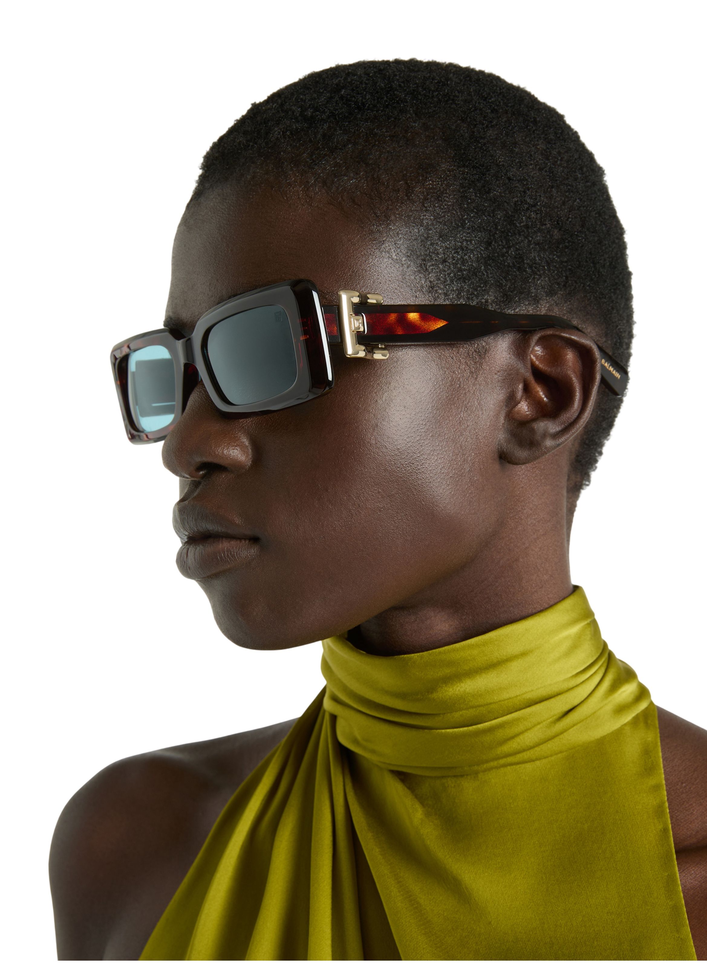 Lunettes de soleil anthem-i BALMAIN Marron