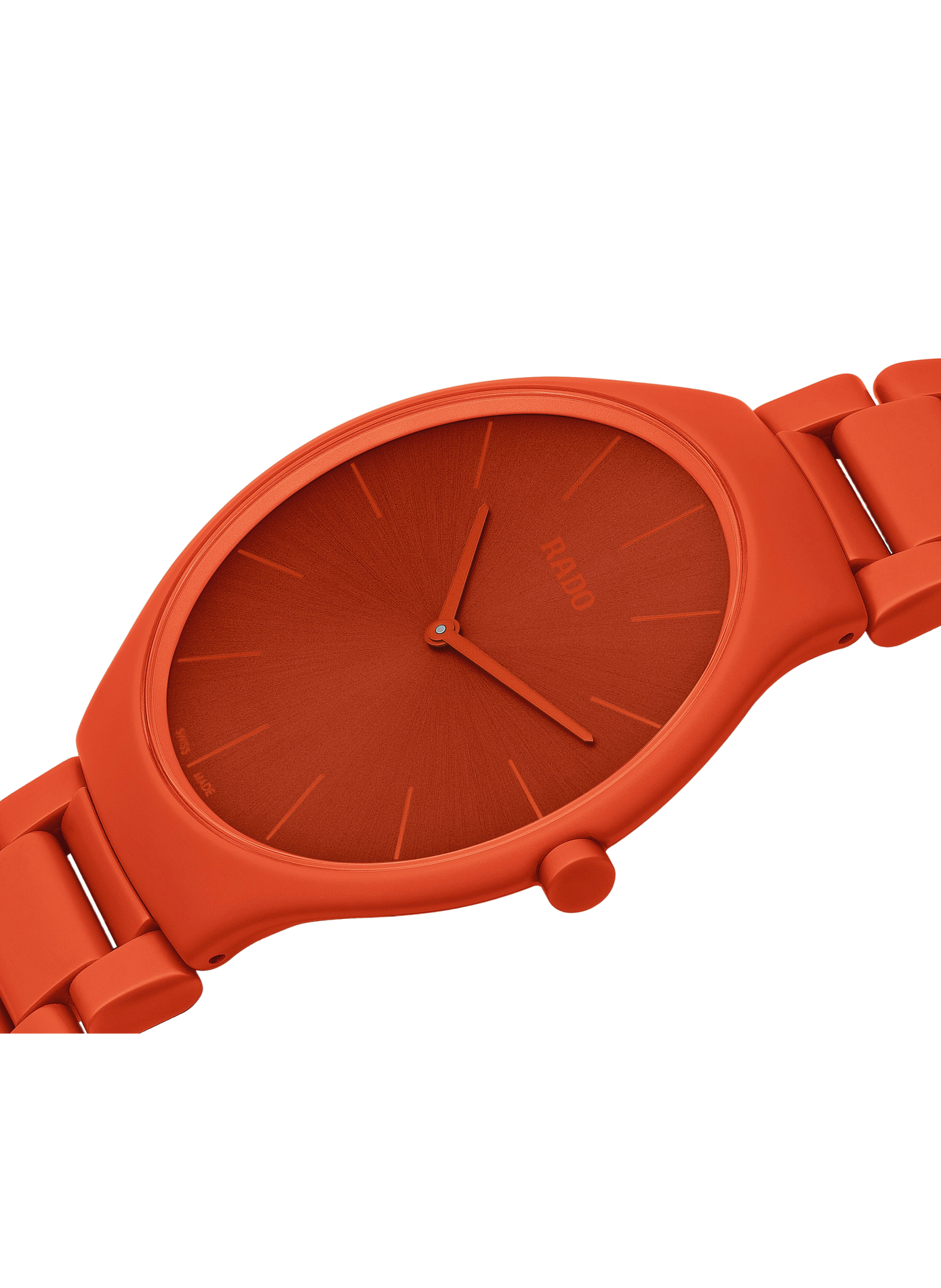 Montre quartz en céramique RADO Rouge