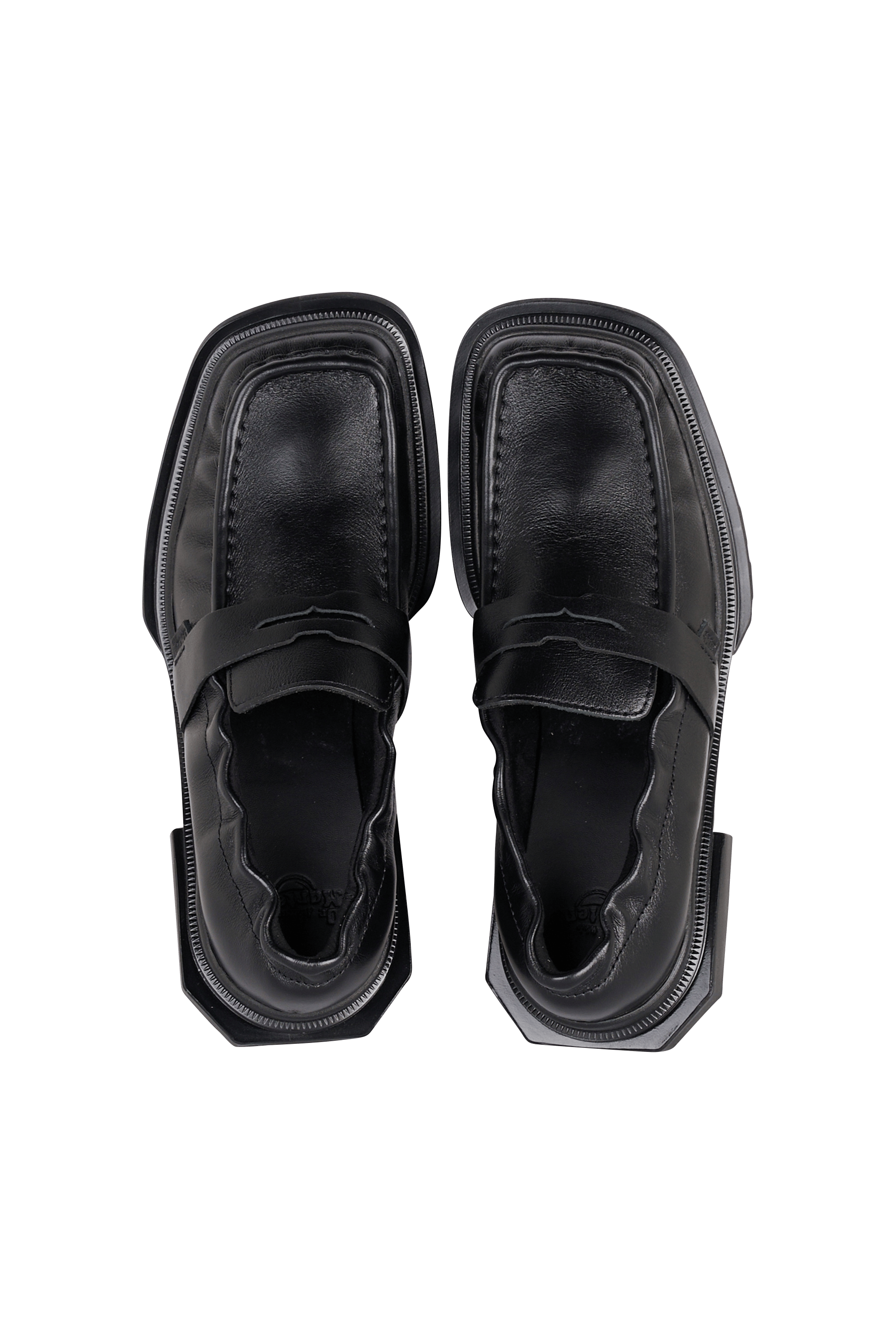 Mocassins maybole loafer black milled gloss DR. MARTENS Noir