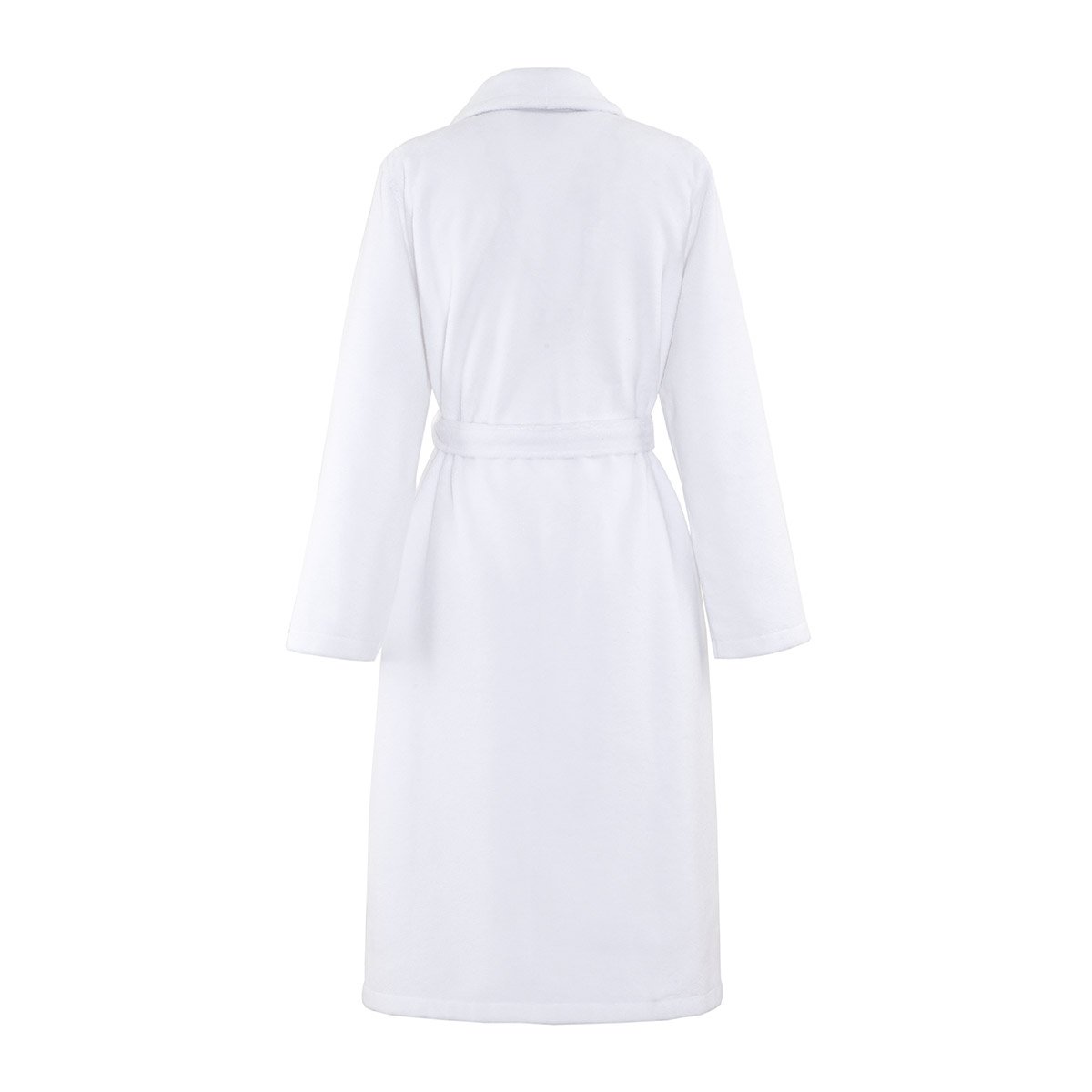 Peignoir long en polaire, decembre DESFORGES Blanc