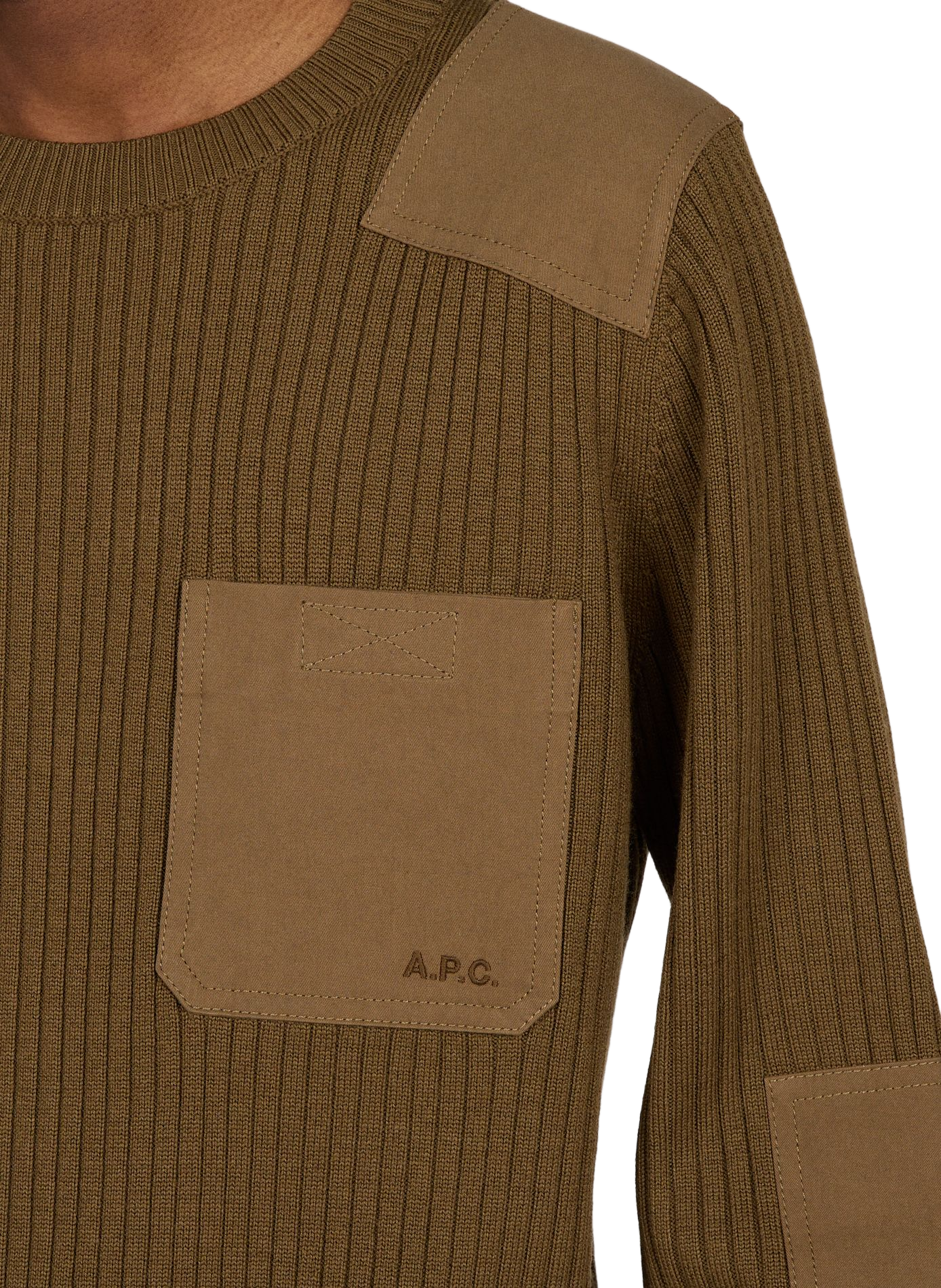 Hands Off umbrella A.P.C. Khaki