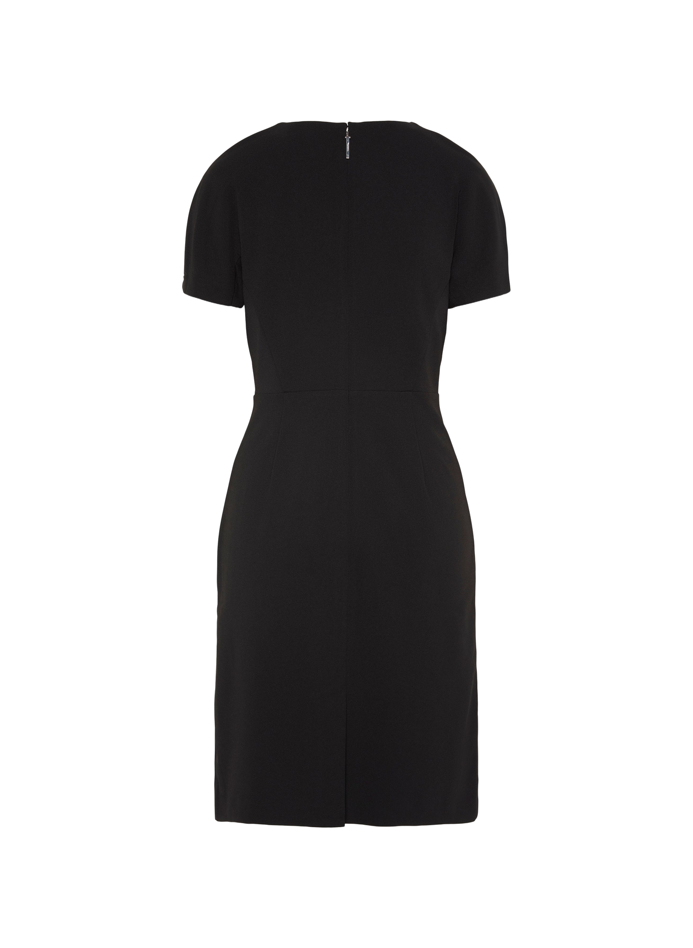 Dress with a tied waist and short sleeves CALVIN KLEIN Black