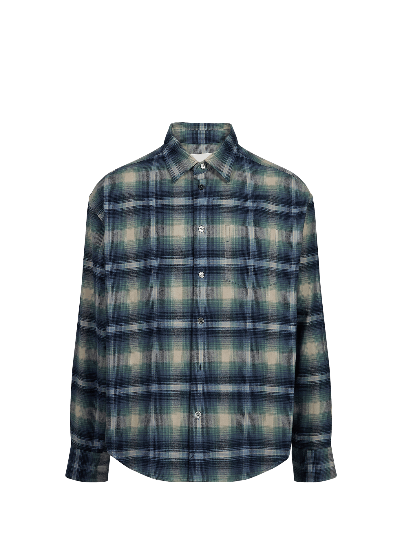 Straight cotton check shirt BELLEROSE Multicolour