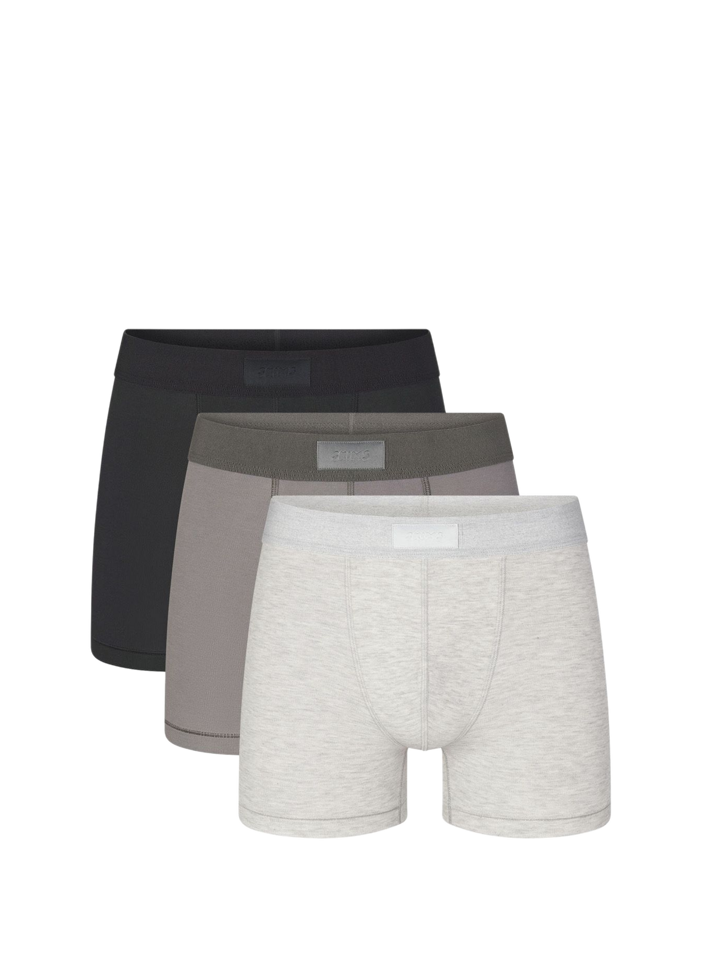 Set of three cotton-blend boxers SKIMS Multicolour